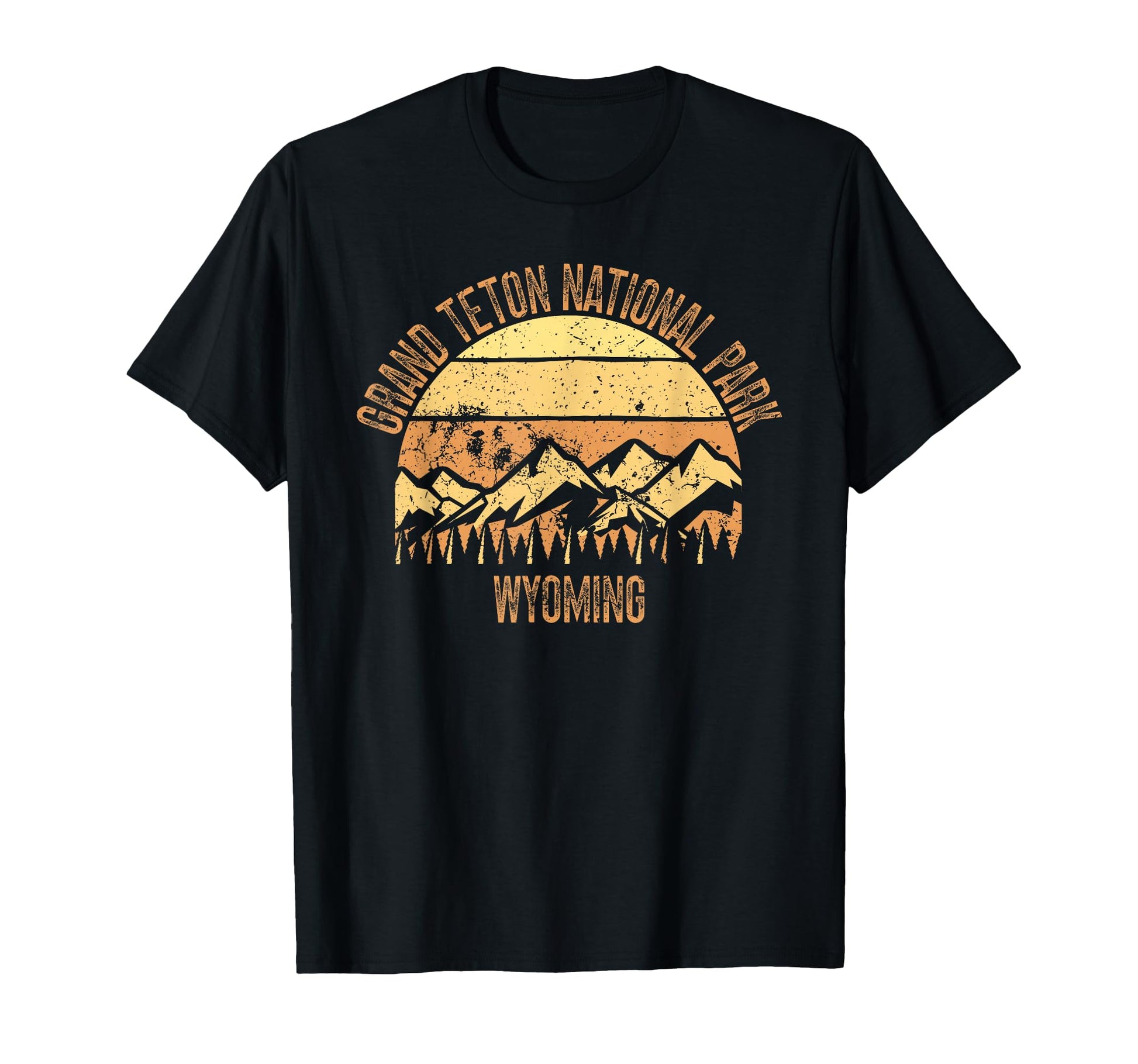 Grand Teton National Park Wyoming Sunset T-Shirt - Unique Graphic Men Women - T-Shirt, Sweatshirt, Hoodie