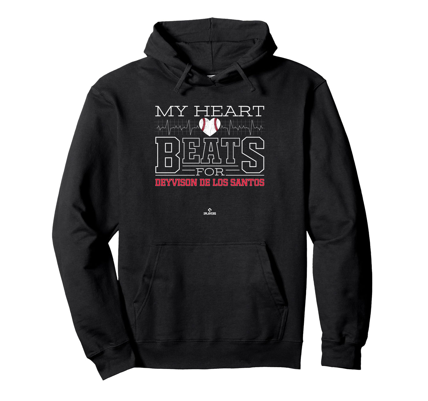 My Heart Beats Deyvison De Los Santos Hoodie - Custom Art Print Men Women - T-Shirt, Sweatshirt, Hoodie