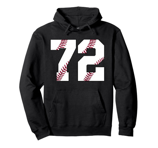 Baseball 1954 72Nd Birthday 72 Years Old Hoodie - Streetwear Style Unisex - T-Shirt, Sweatshirt, Hoodie