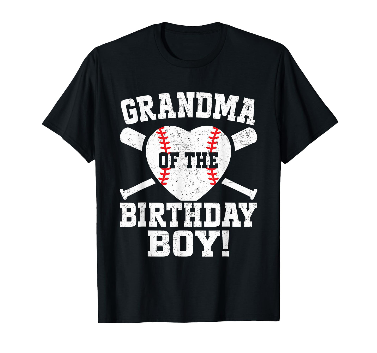 Grandma Birthday Baseball Bday Matching T-Shirt - Custom Art Print Unisex - T-Shirt, Sweatshirt, Hoodie