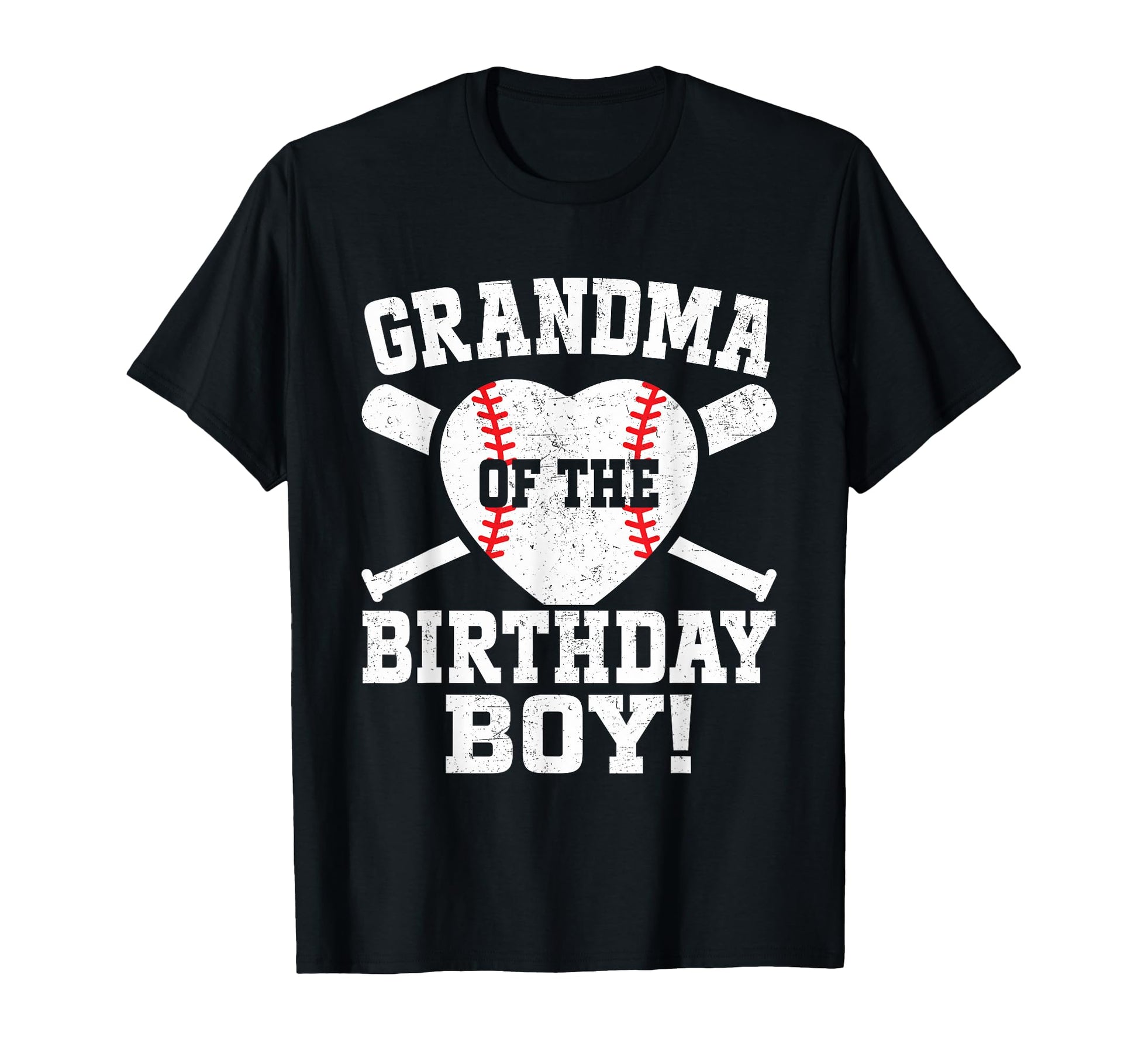 Grandma Birthday Baseball Bday Matching T-Shirt - Custom Art Print Unisex - T-Shirt, Sweatshirt, Hoodie