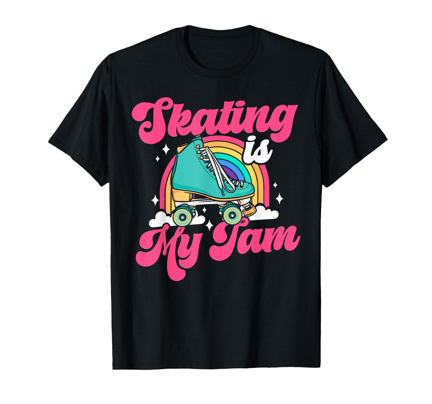 Roller Skating Skate 1970S Skating Is T-Shirt - Novelty Apparel for Adults - T-Shirt, Sweatshirt, Hoodie