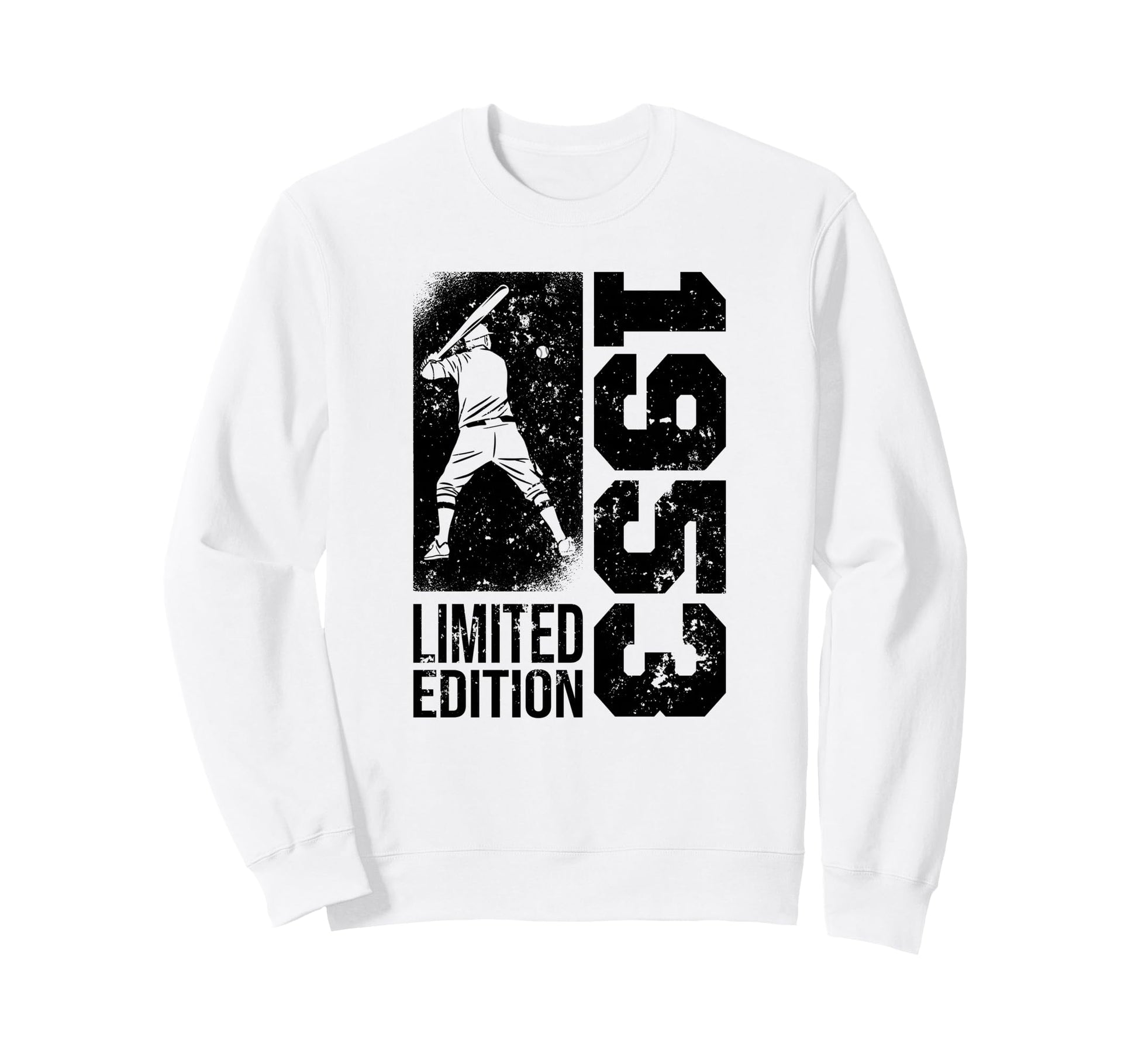 Baseball Player Born 1953 Sweatshirt - Casual Everyday Wear Men Women - T-Shirt, Sweatshirt, Hoodie