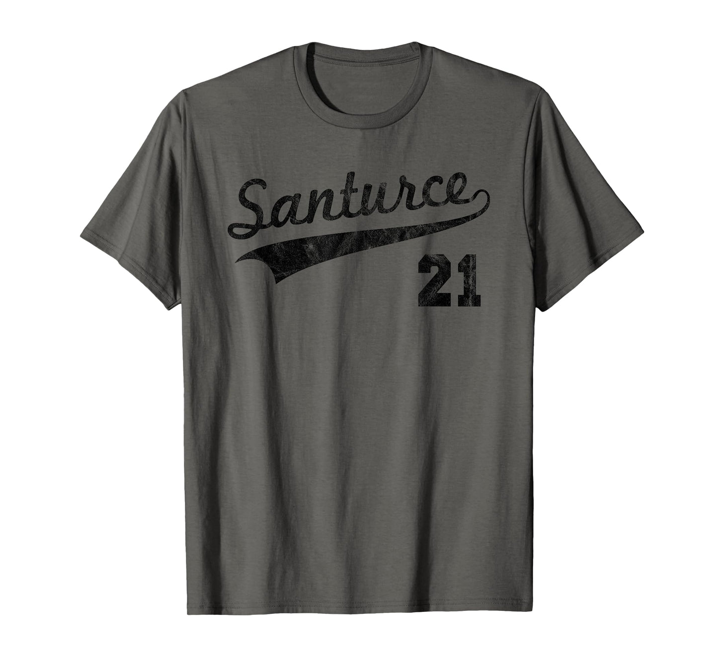 Distressed Santurce 21 Puerto Rico T-Shirt - Minimalist Print Men Women - T-Shirt, Sweatshirt, Hoodie