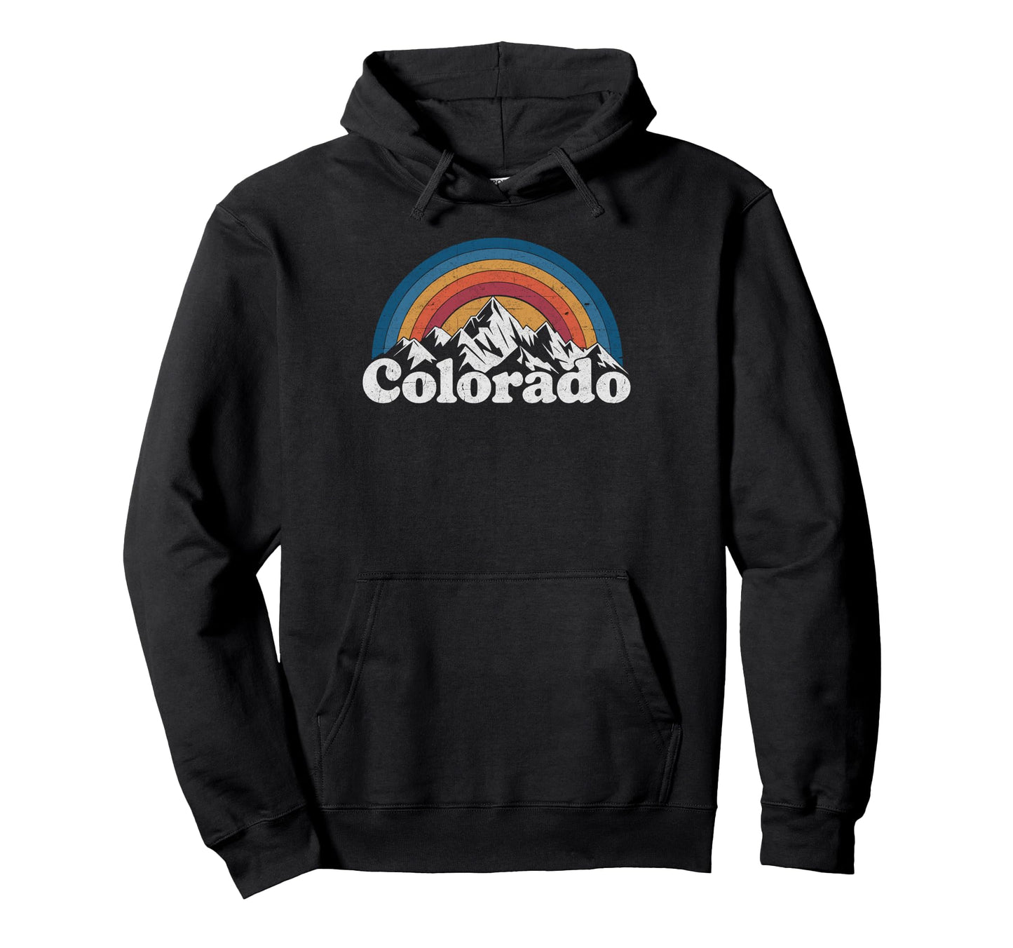 Colorado Mountains Nature Hiking Hoodie - Aesthetic Graphic Unisex - T-Shirt, Sweatshirt, Hoodie