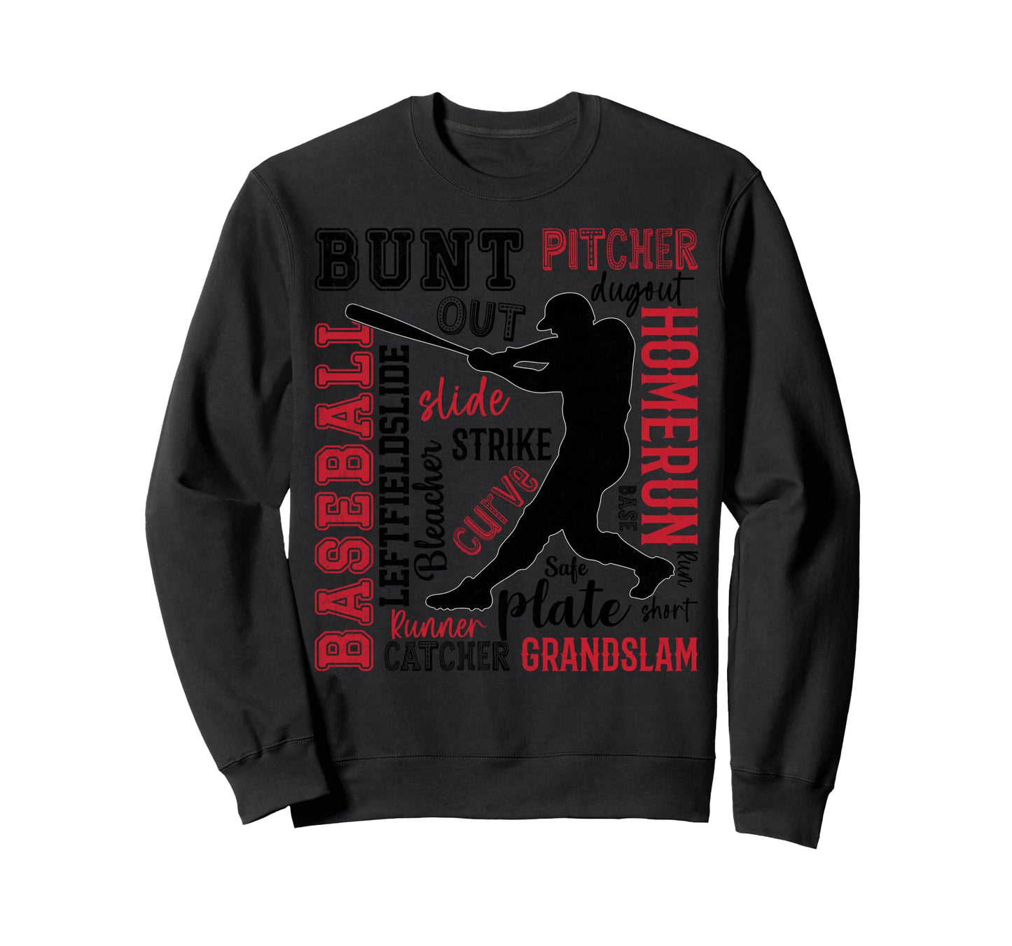 Baseball Pitcher Homerun Striek Slide T-Shirt - Novelty Apparel Men Women - T-Shirt, Sweatshirt, Hoodie