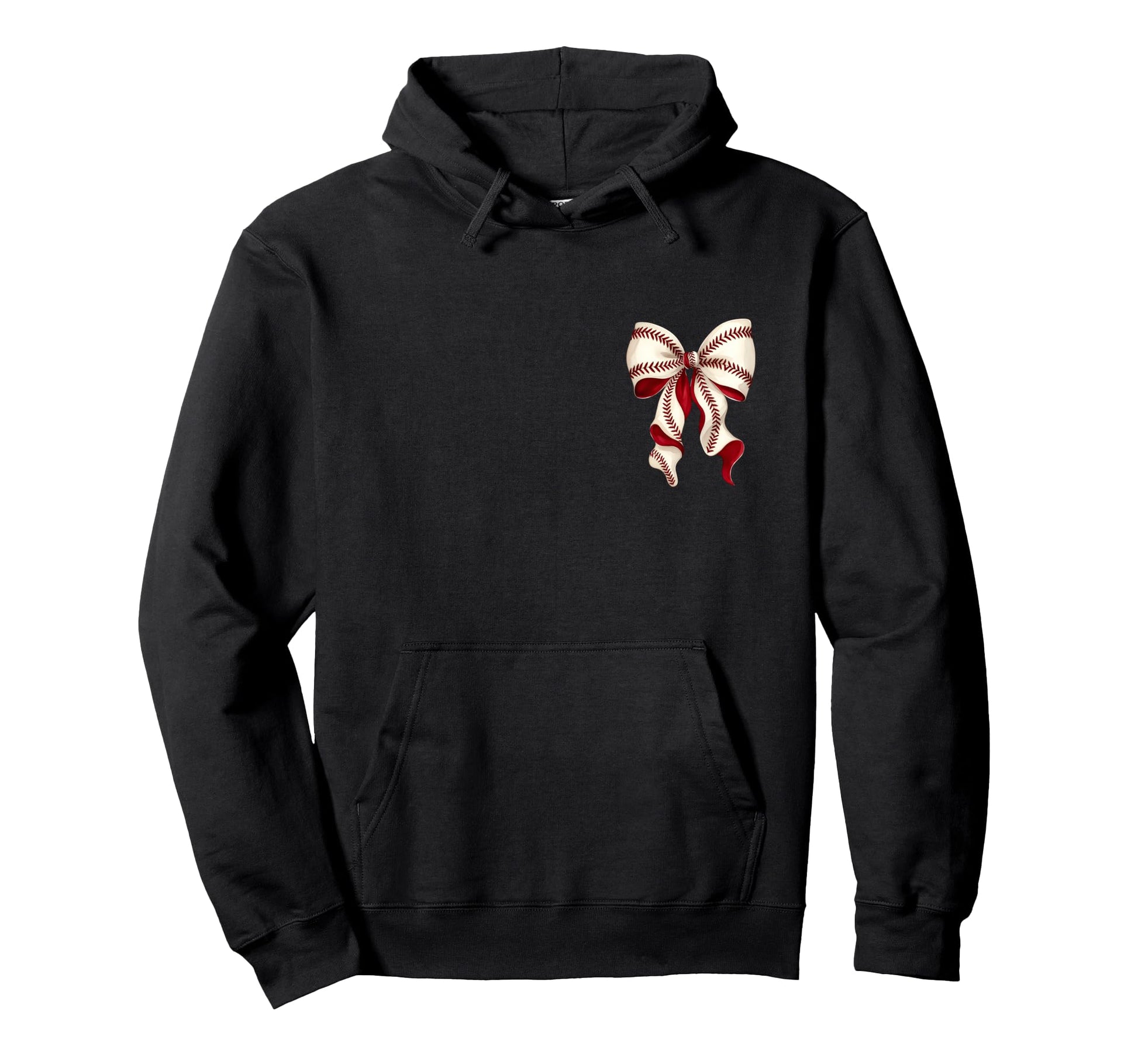 Tball Mawmaw Teeball Front Back Coquette Hoodie - Novelty Apparel Unisex - T-Shirt, Sweatshirt, Hoodie
