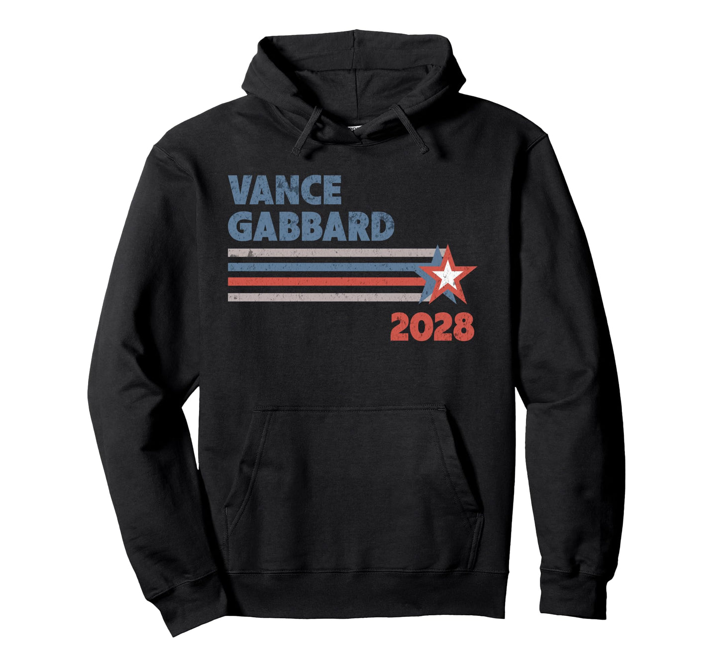 Vance Gabbard 2028 President Patriotic Hoodie - Novelty Apparel Men Women - T-Shirt, Sweatshirt, Hoodie