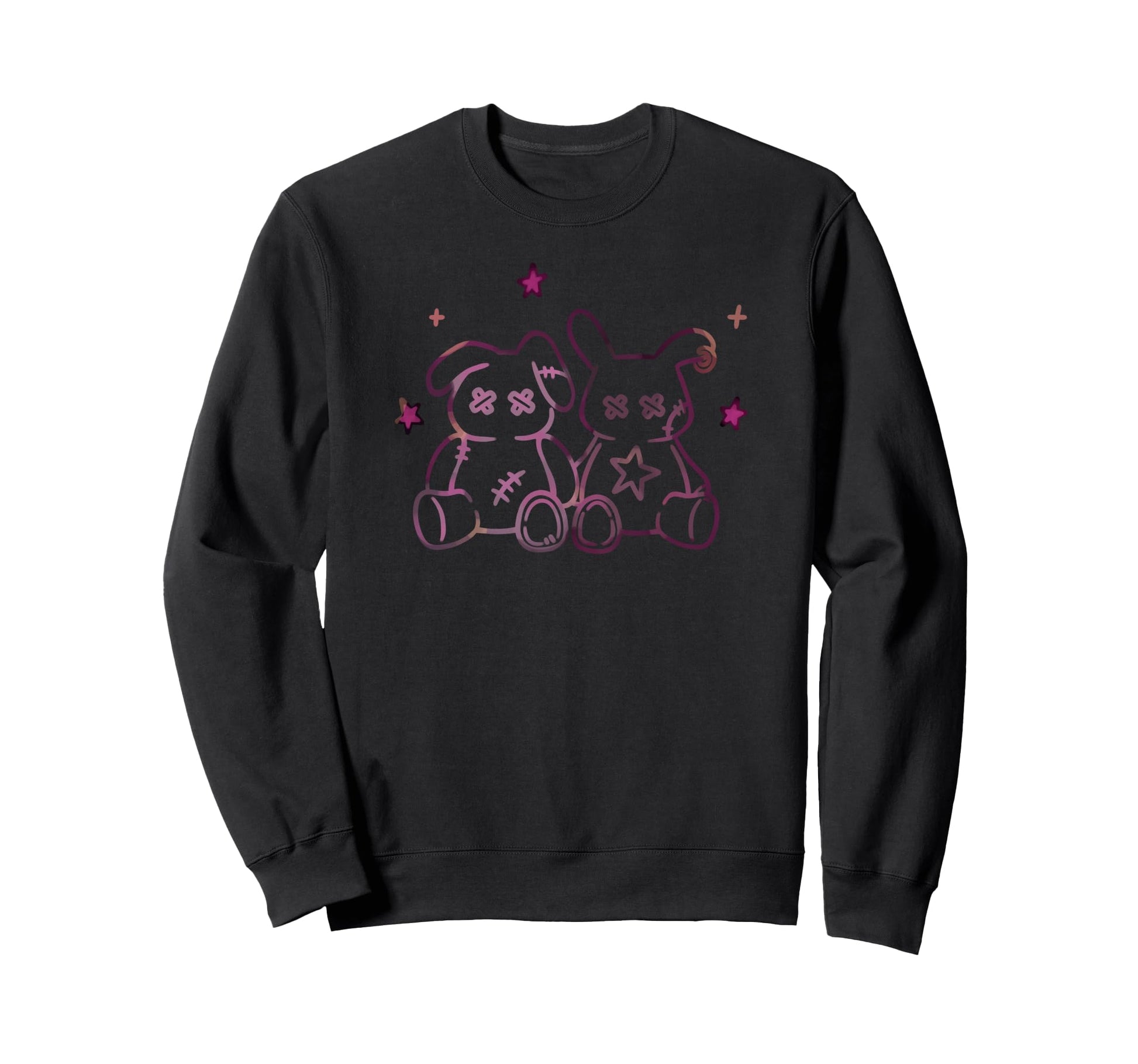 Harajuku Y2K Creepy Pastel Goth Sweatshirt - Custom Art Print Men Women - T-Shirt, Sweatshirt, Hoodie