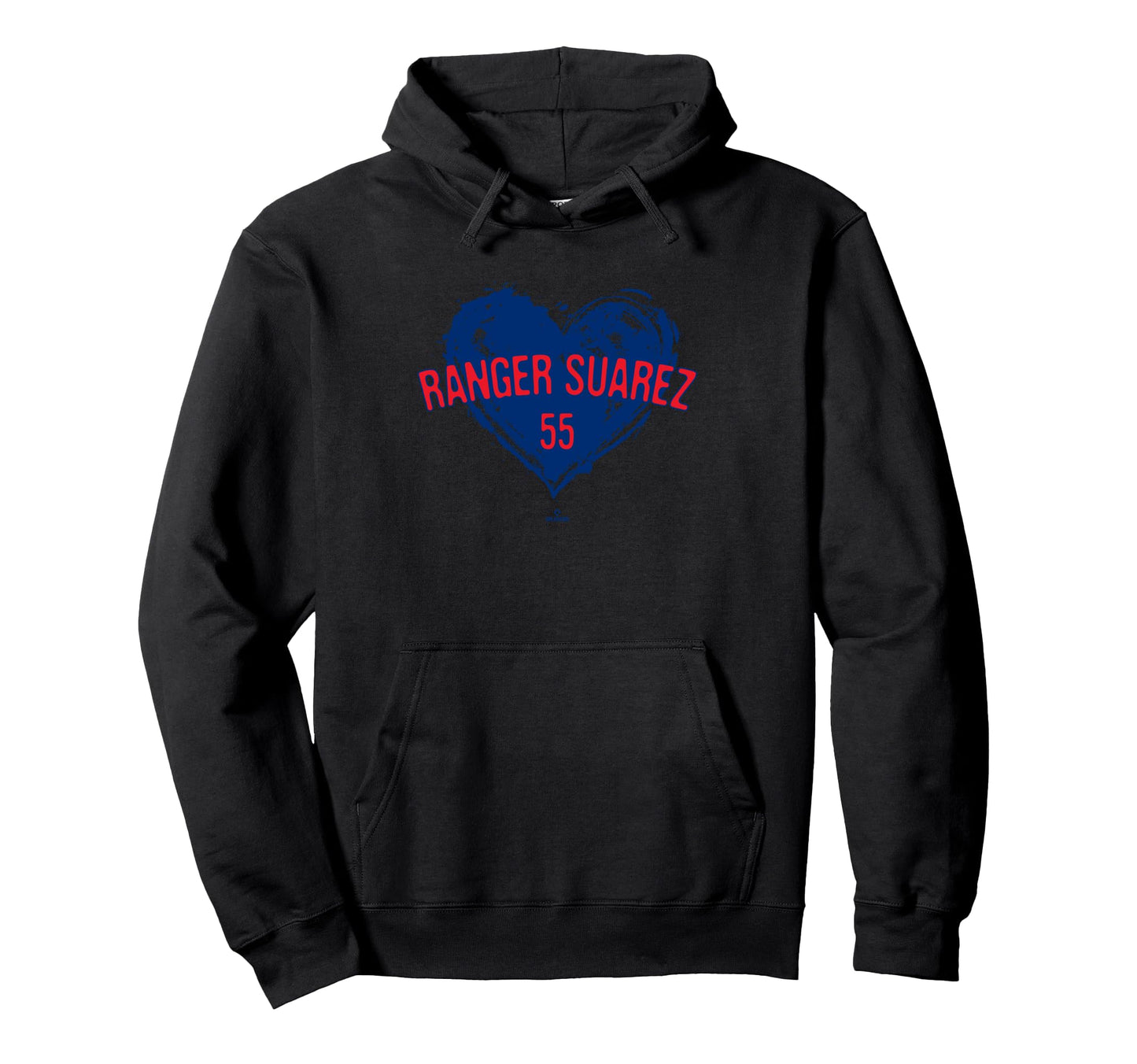 Distressed Heart Ranger Su Rez Hoodie - Aesthetic Graphic for Adults - T-Shirt, Sweatshirt, Hoodie