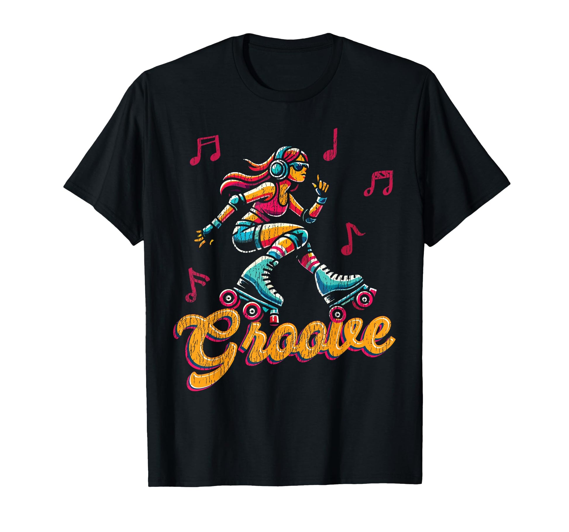 Roller Skating Skate 1970S Groove T-Shirt - Fun Novelty Design Unisex - T-Shirt, Sweatshirt, Hoodie