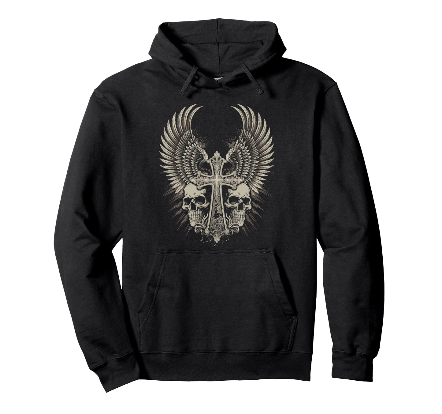 Y2K Grunge Emo Aesthetic Alt Goth Skull Hoodie - Trendy Graphic Men Women - T-Shirt, Sweatshirt, Hoodie