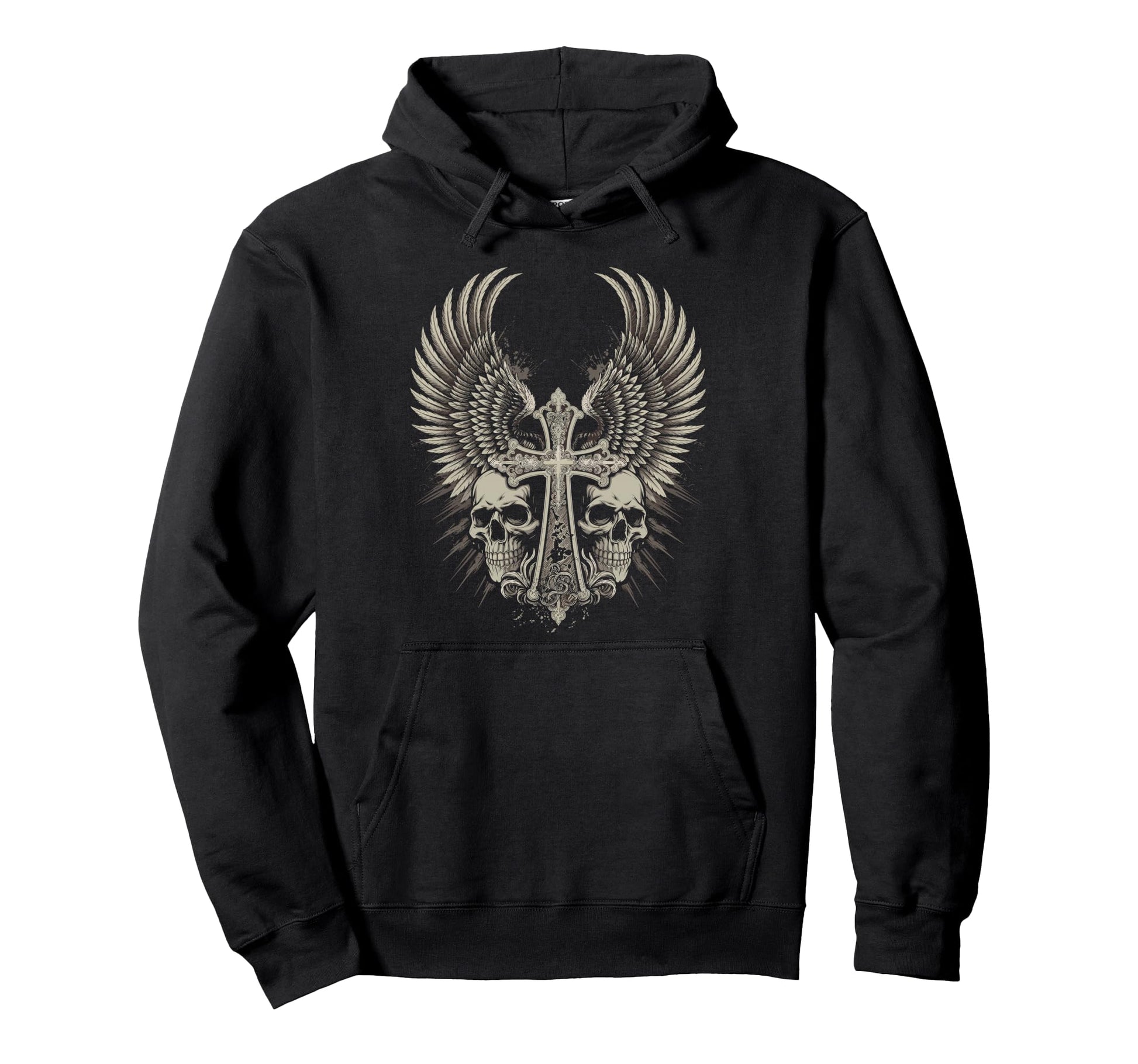 Y2K Grunge Emo Aesthetic Alt Goth Skull Hoodie - Trendy Graphic Men Women - T-Shirt, Sweatshirt, Hoodie
