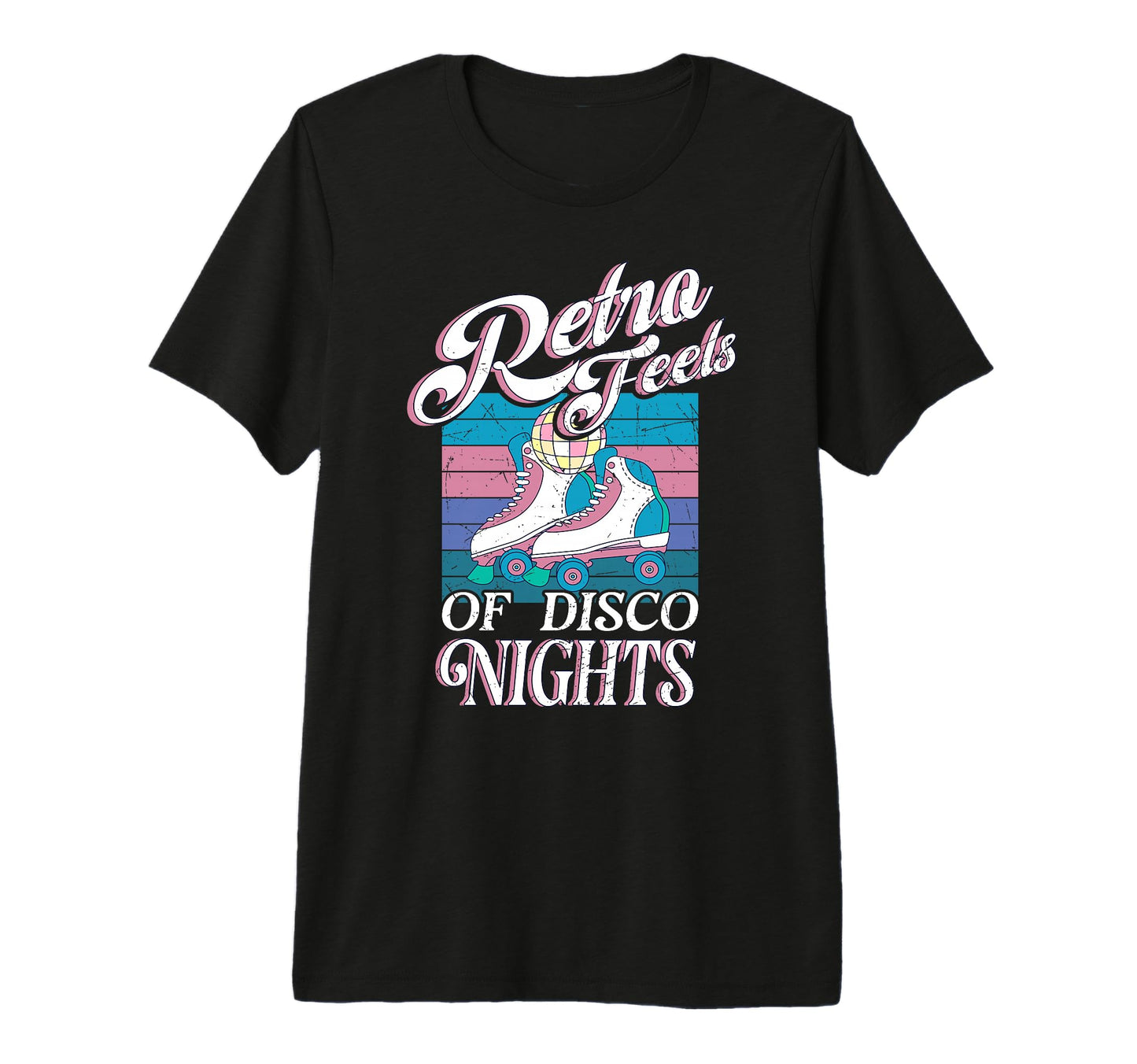Roller Skating Roller Skates Disco T-Shirt - Minimalist Print Unisex - T-Shirt, Sweatshirt, Hoodie