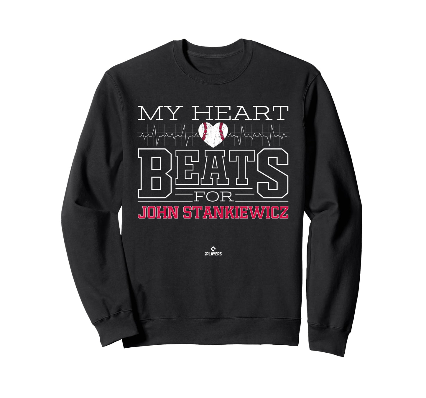 My Heart Beats John Stankiewicz Sweatshirt - Minimalist Print Men Women - T-Shirt, Sweatshirt, Hoodie