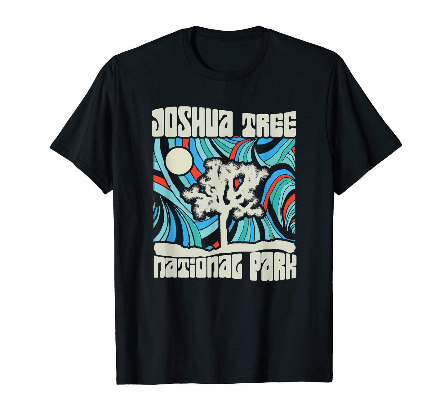 Joshua Tree 60S Psychedelic Sweet T-Shirt - Streetwear Style for Adults - T-Shirt, Sweatshirt, Hoodie