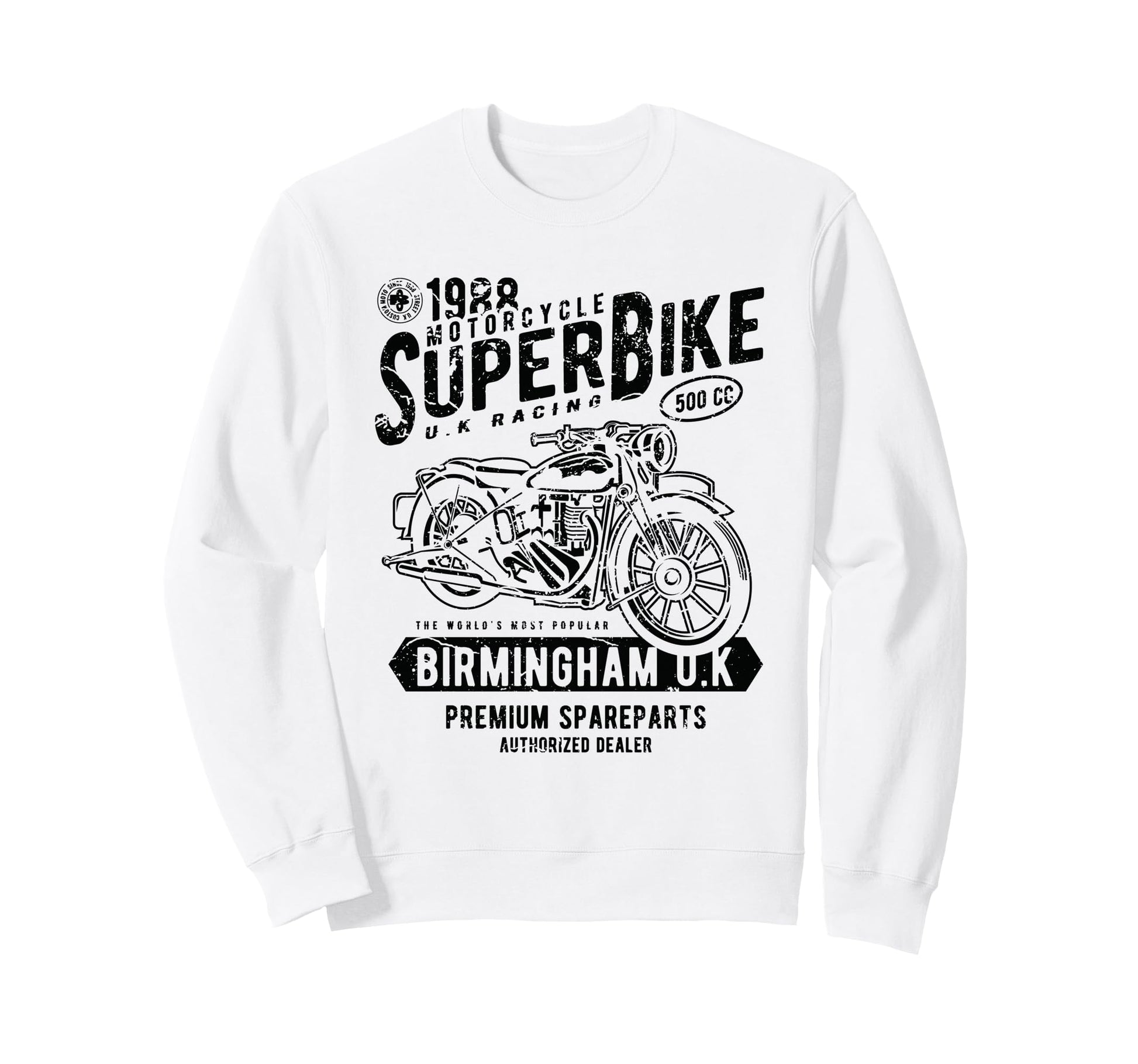 Uk Superbike Motorcycle Race Sweatshirt - Fun Novelty Design Men Women - T-Shirt, Sweatshirt, Hoodie