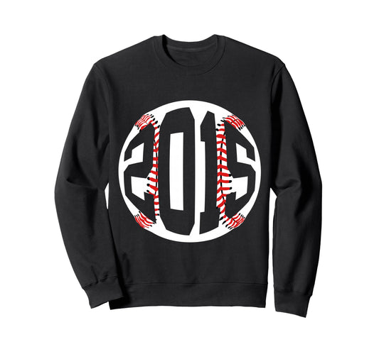 2015 Baseball 11Th Birthday Sweatshirt - Casual Everyday Wear Men Women - T-Shirt, Sweatshirt, Hoodie