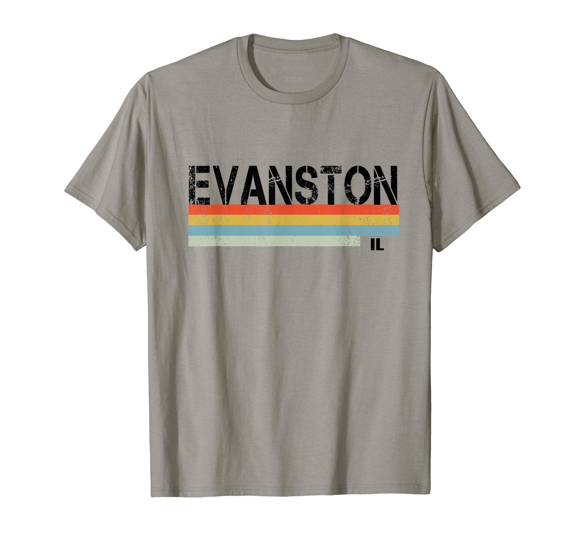 Evanston Stripes T-Shirt - Graphic Print for Adults - T-Shirt, Sweatshirt, Hoodie