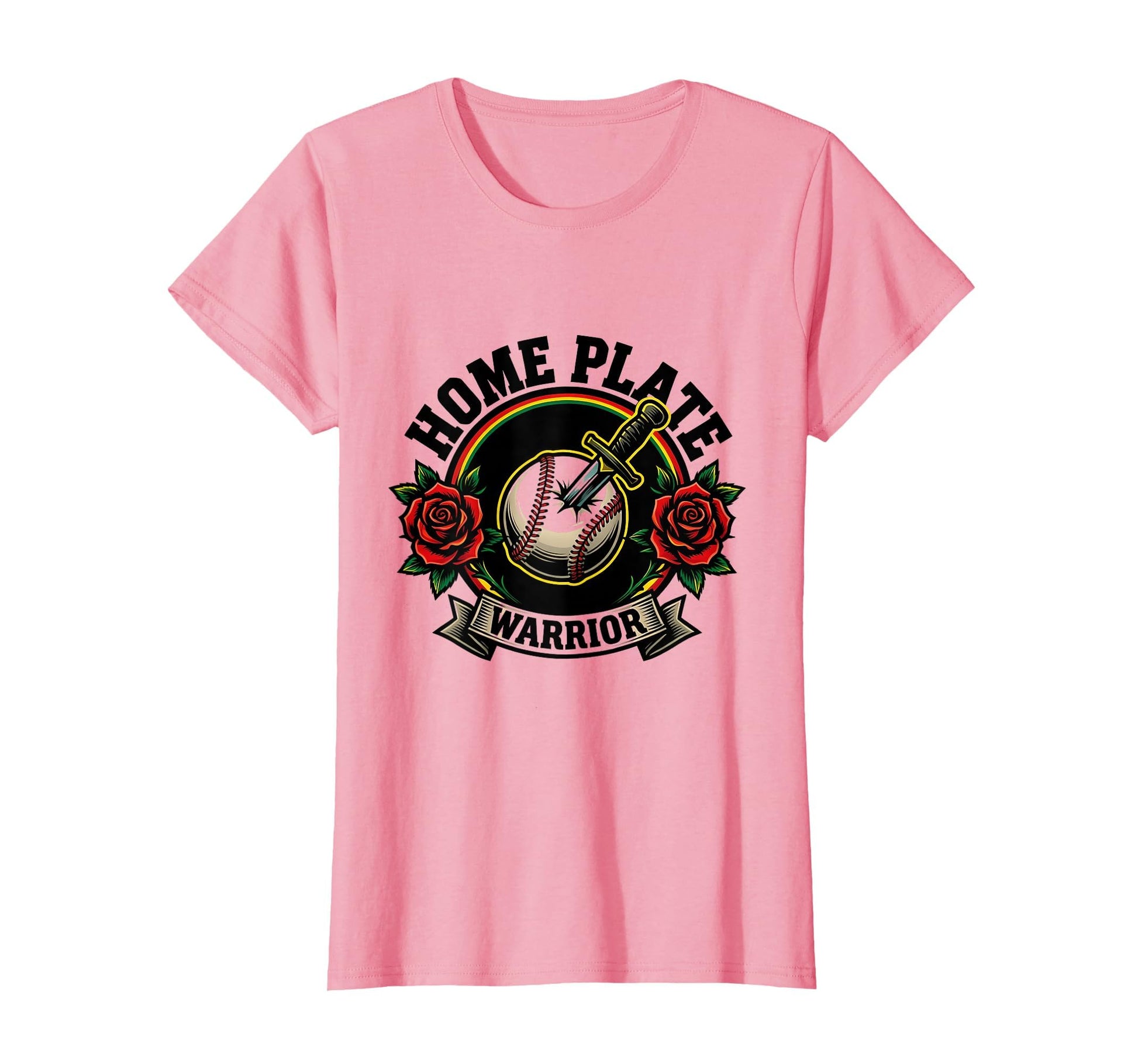 Home Plate Warrior Baseball T-Shirt - Aesthetic Graphic Unisex - T-Shirt, Sweatshirt, Hoodie