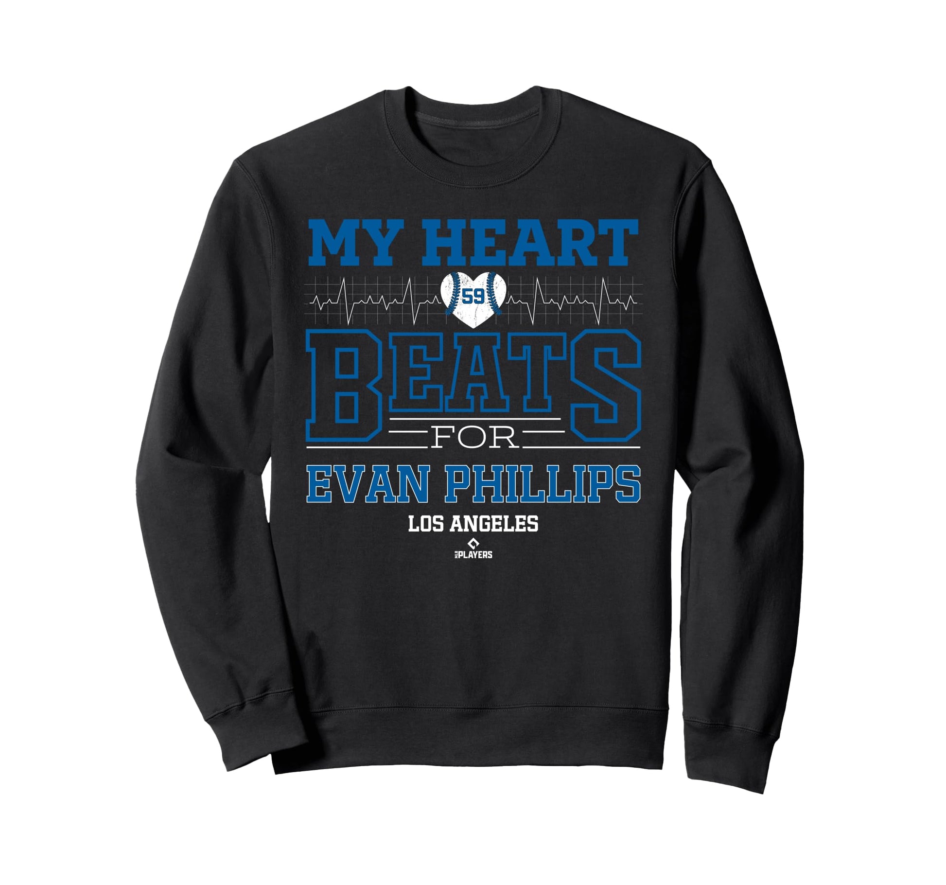 My Heart Beats Evan Phillips Los Sweatshirt - Casual Everyday Wear Unisex - T-Shirt, Sweatshirt, Hoodie
