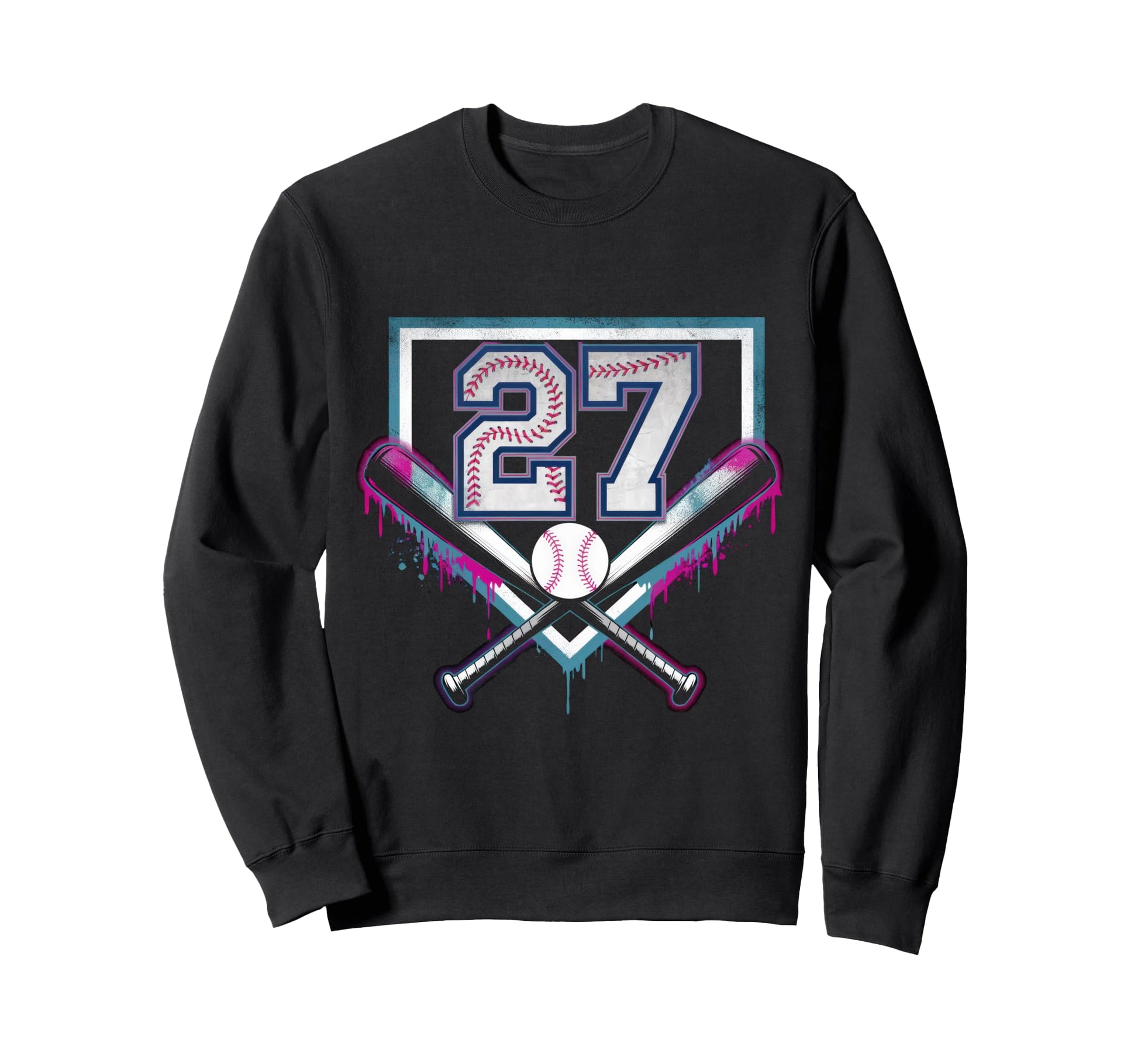 Sprinkle 27Th Birthday Baseball Sweatshirt - Fun Novelty Design Men Women - T-Shirt, Sweatshirt, Hoodie