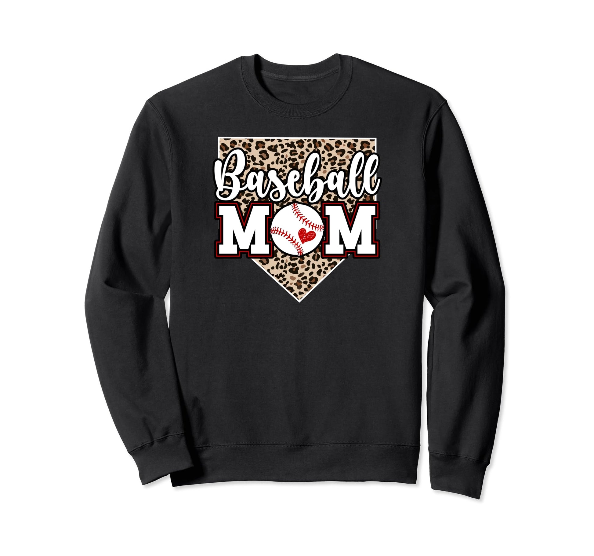 Baseball Mom Baseball Player Mama Sweatshirt - Custom Art Print for Adults - T-Shirt, Sweatshirt, Hoodie