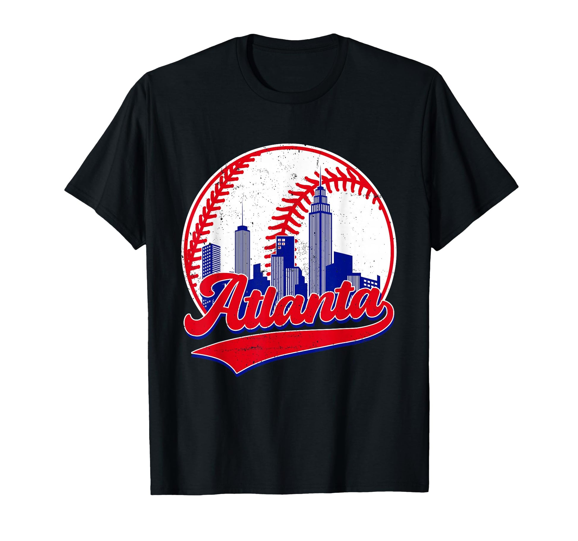 Baseball Player Lover Atlanta T-Shirt - Unique Graphic for Adults - T-Shirt, Sweatshirt, Hoodie