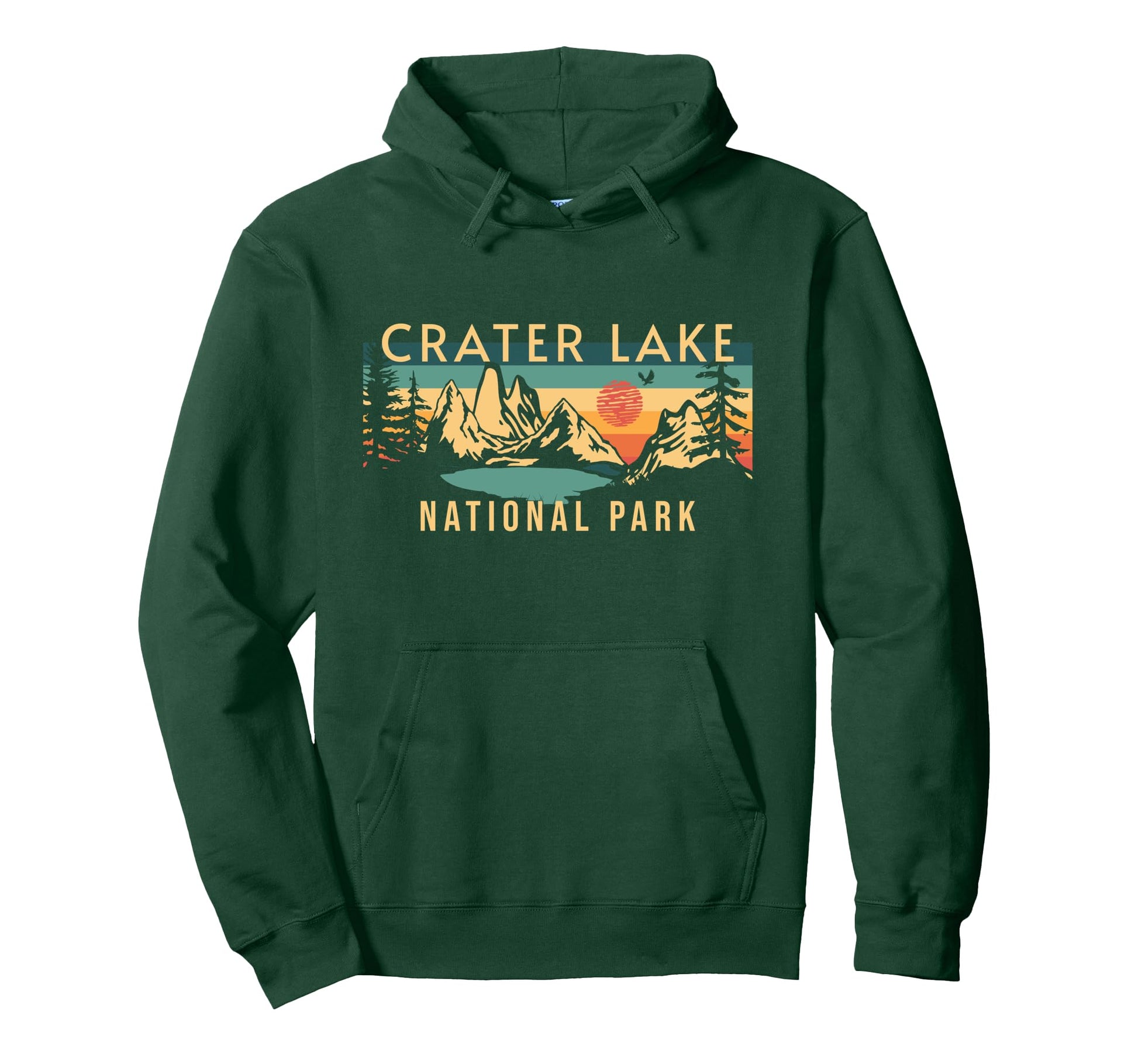 Crater Lake National Park Oregon Usa Hoodie - Aesthetic Graphic Unisex - T-Shirt, Sweatshirt, Hoodie