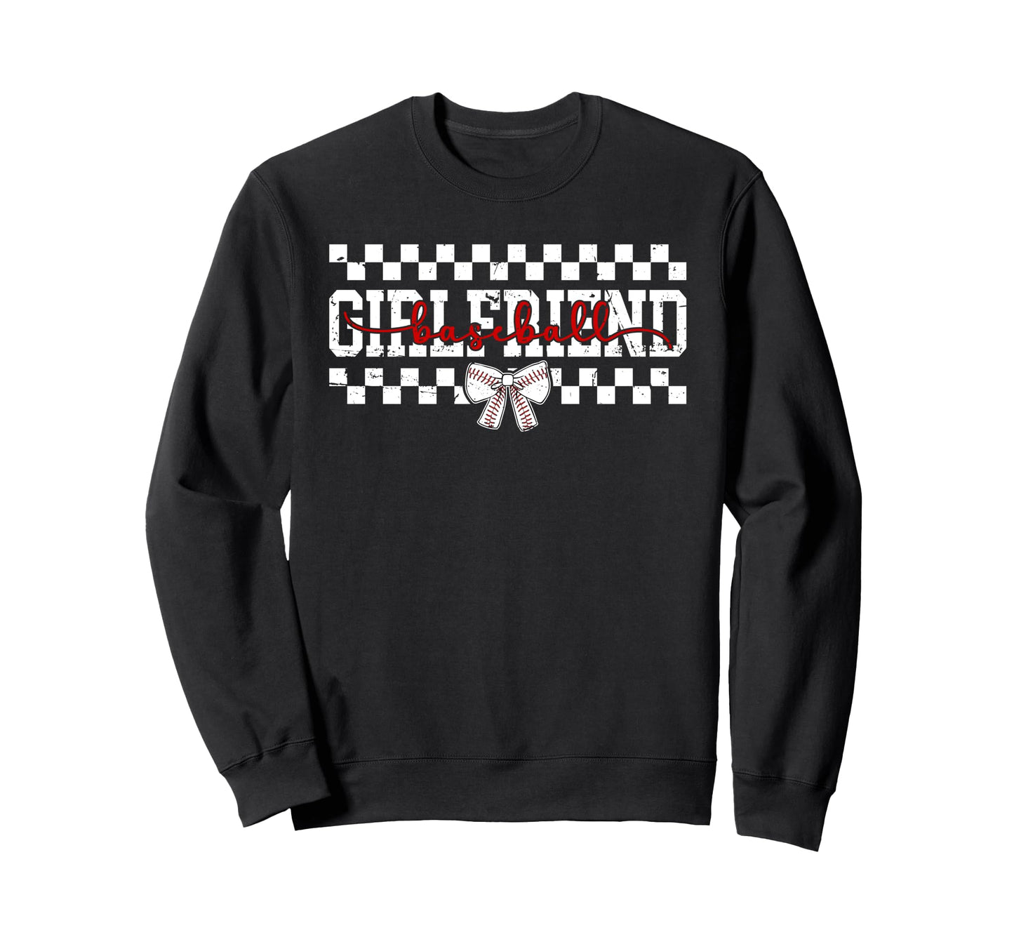 Baseball Girlfriend Baseball Sweatshirt - Streetwear Style for Adults - T-Shirt, Sweatshirt, Hoodie