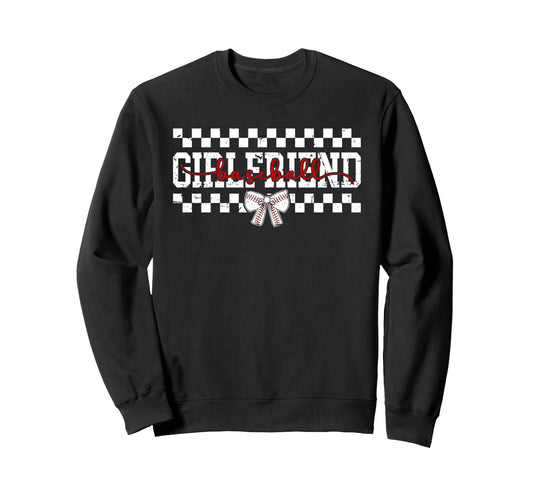 Baseball Girlfriend Baseball Sweatshirt - Streetwear Style for Adults - T-Shirt, Sweatshirt, Hoodie
