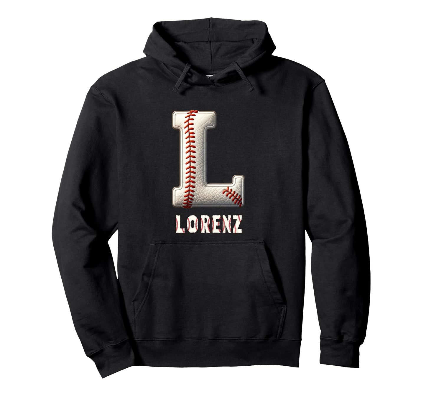 Baseball Home Run Samu Initial Hoodie - Casual Everyday Wear Men Women - T-Shirt, Sweatshirt, Hoodie