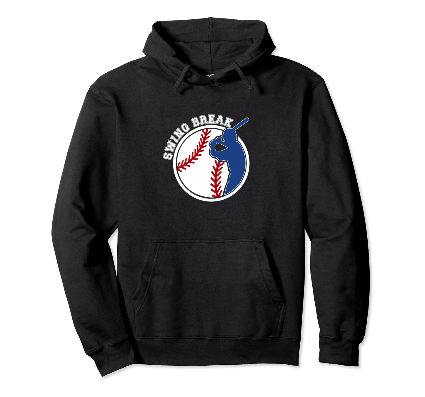 Swing Break Summer Baseball Gear Funny Hoodie - Unique Graphic Unisex - T-Shirt, Sweatshirt, Hoodie