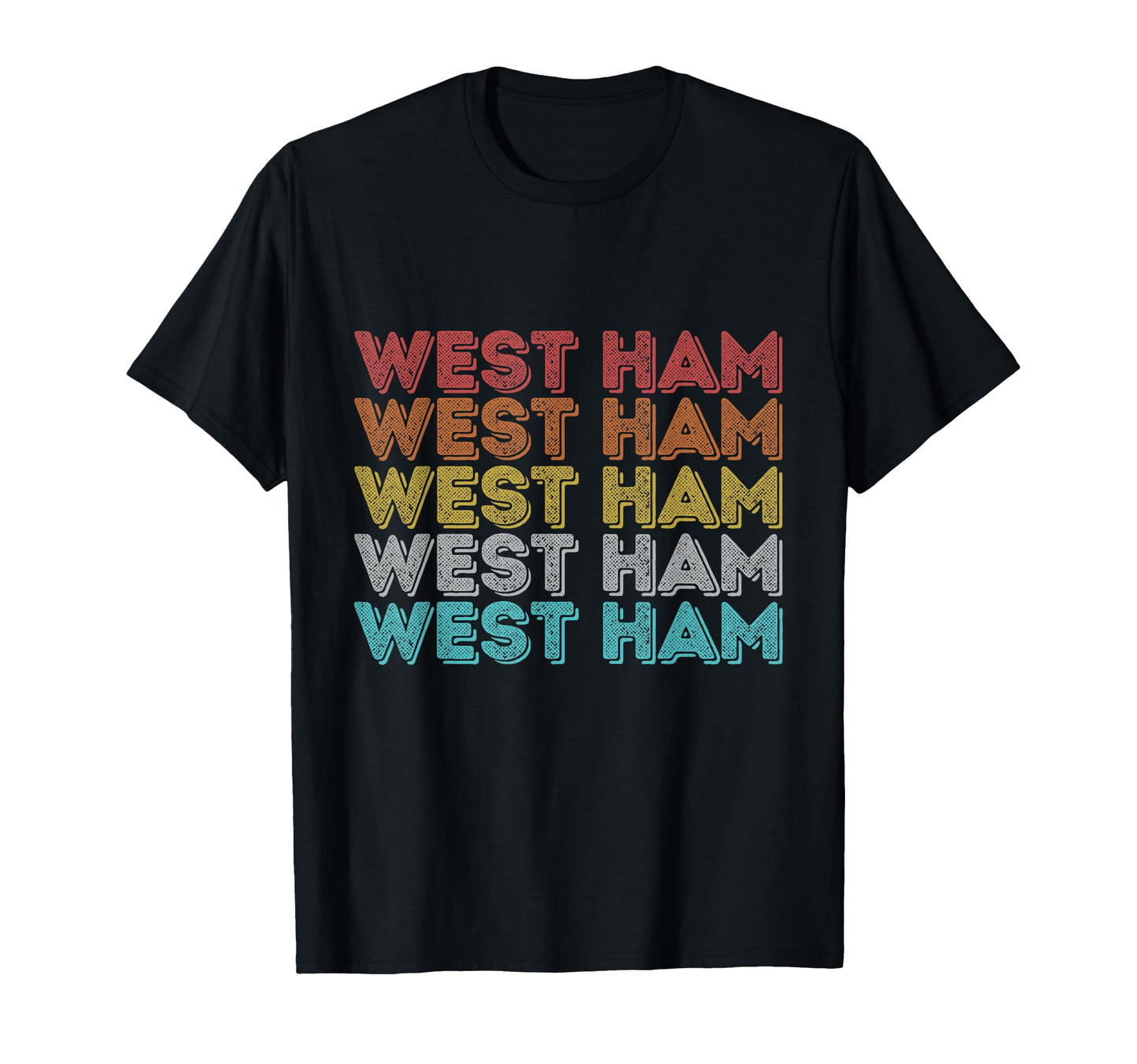 West Ham T-Shirt - Fun Novelty Design Unisex - T-Shirt, Sweatshirt, Hoodie