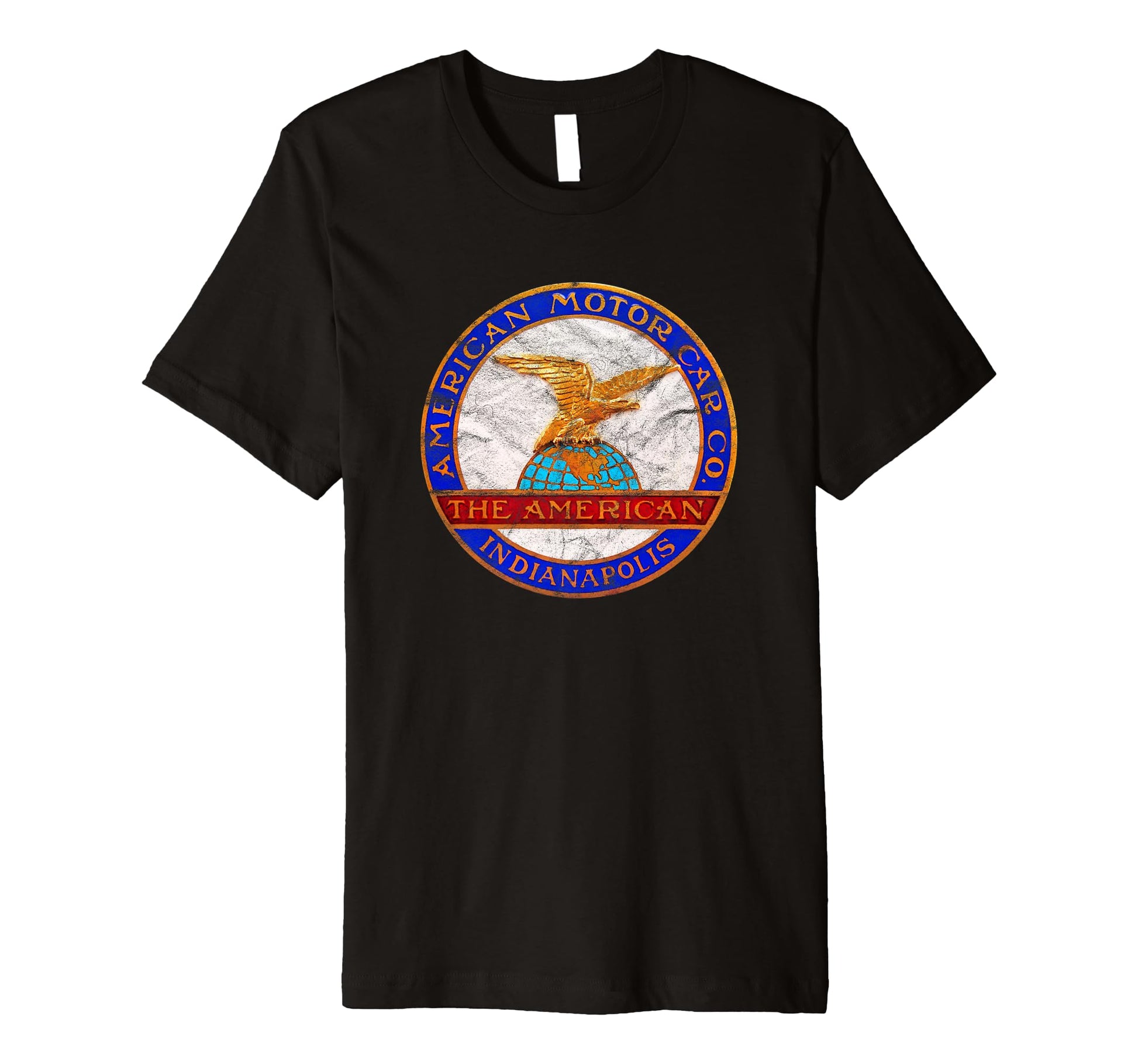 Car Logo American Motor Car Co 1906 1911 T-Shirt - Unique Graphic Unisex - T-Shirt, Sweatshirt, Hoodie