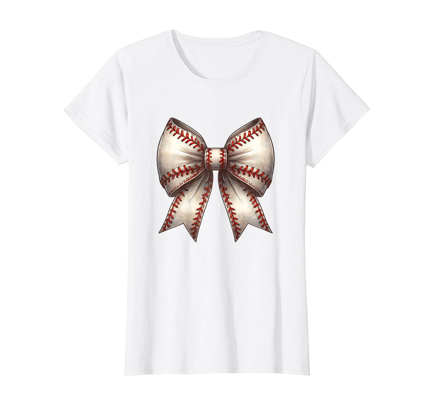 Groovy Mama Baseball Coquette Stitch Bow T-Shirt - Graphic Print Unisex - T-Shirt, Sweatshirt, Hoodie