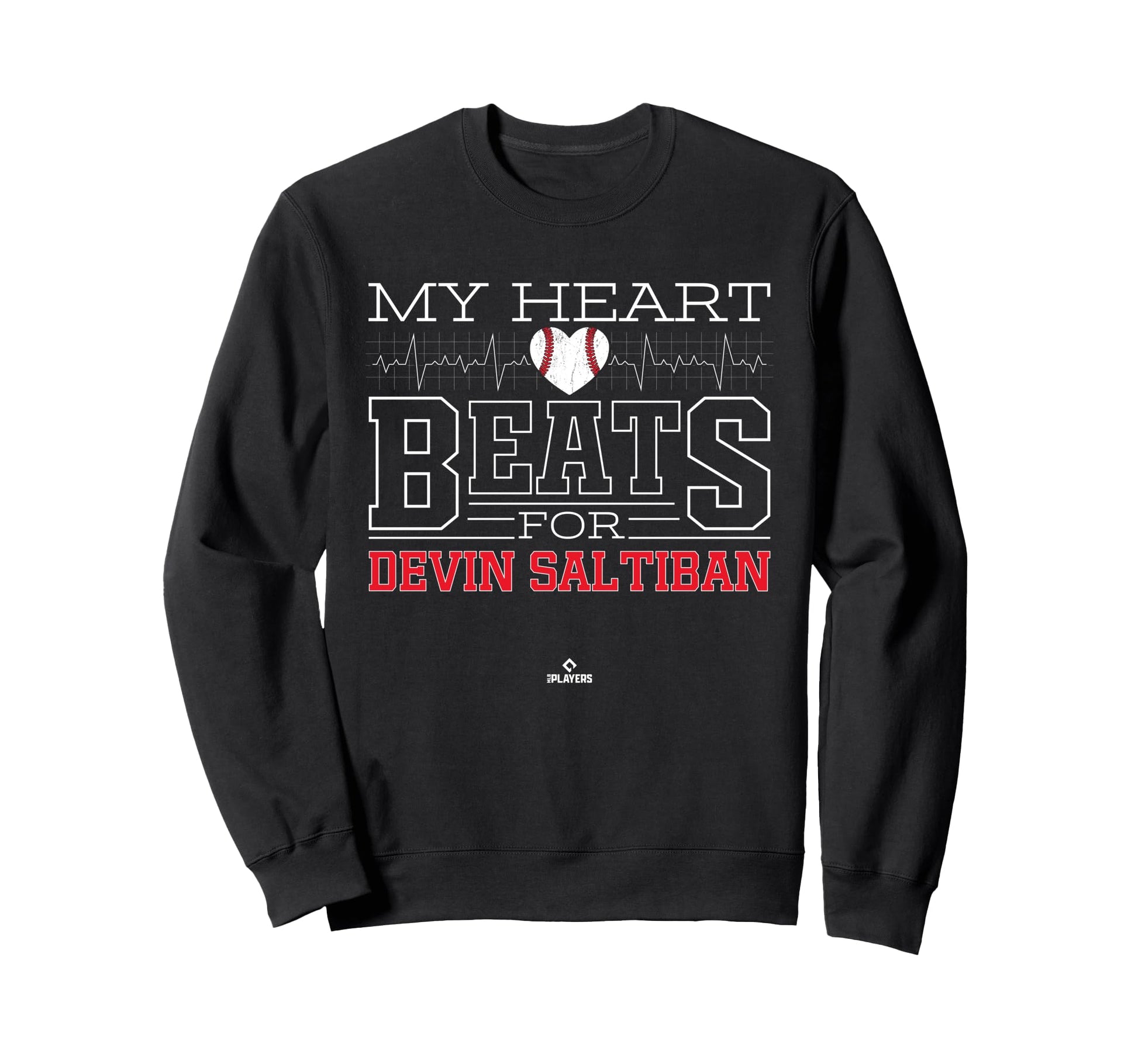 My Heart Beats Devin Saltiban Sweatshirt - Graphic Print Men Women - T-Shirt, Sweatshirt, Hoodie