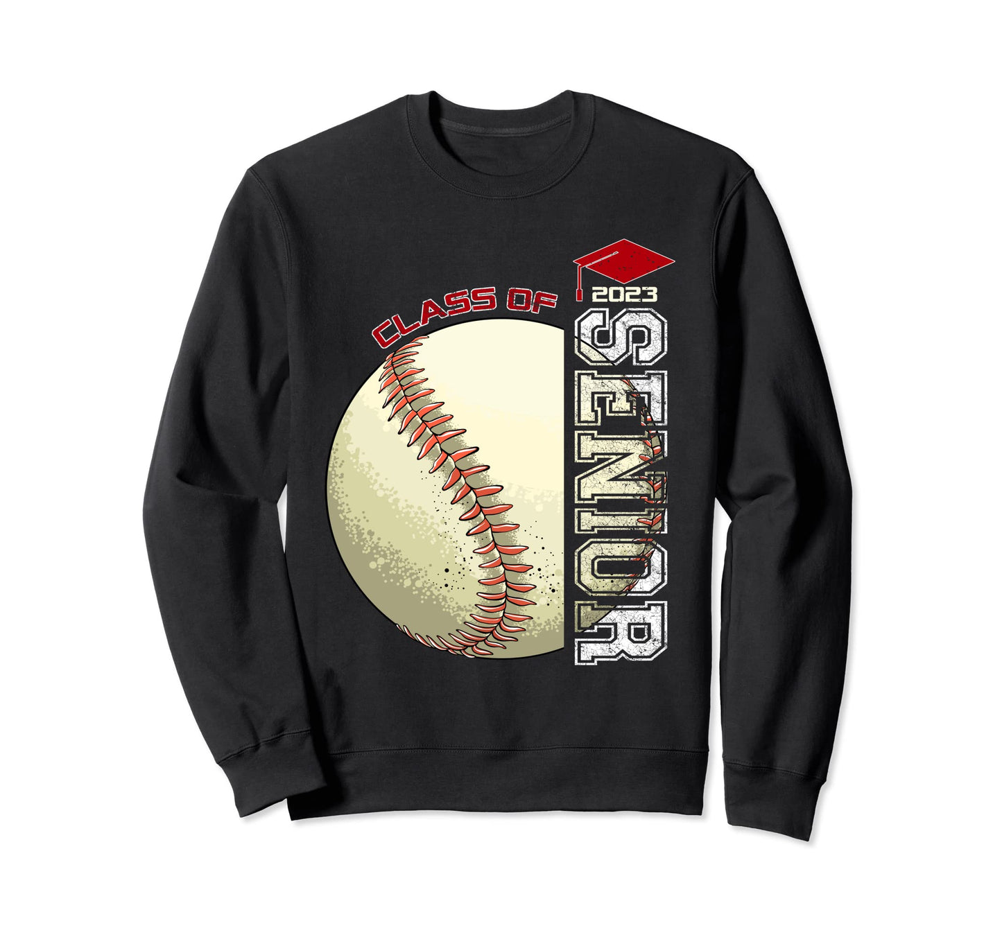 Senior 2023 Graduate Class 2023 Sweatshirt - Unique Graphic Men Women - T-Shirt, Sweatshirt, Hoodie