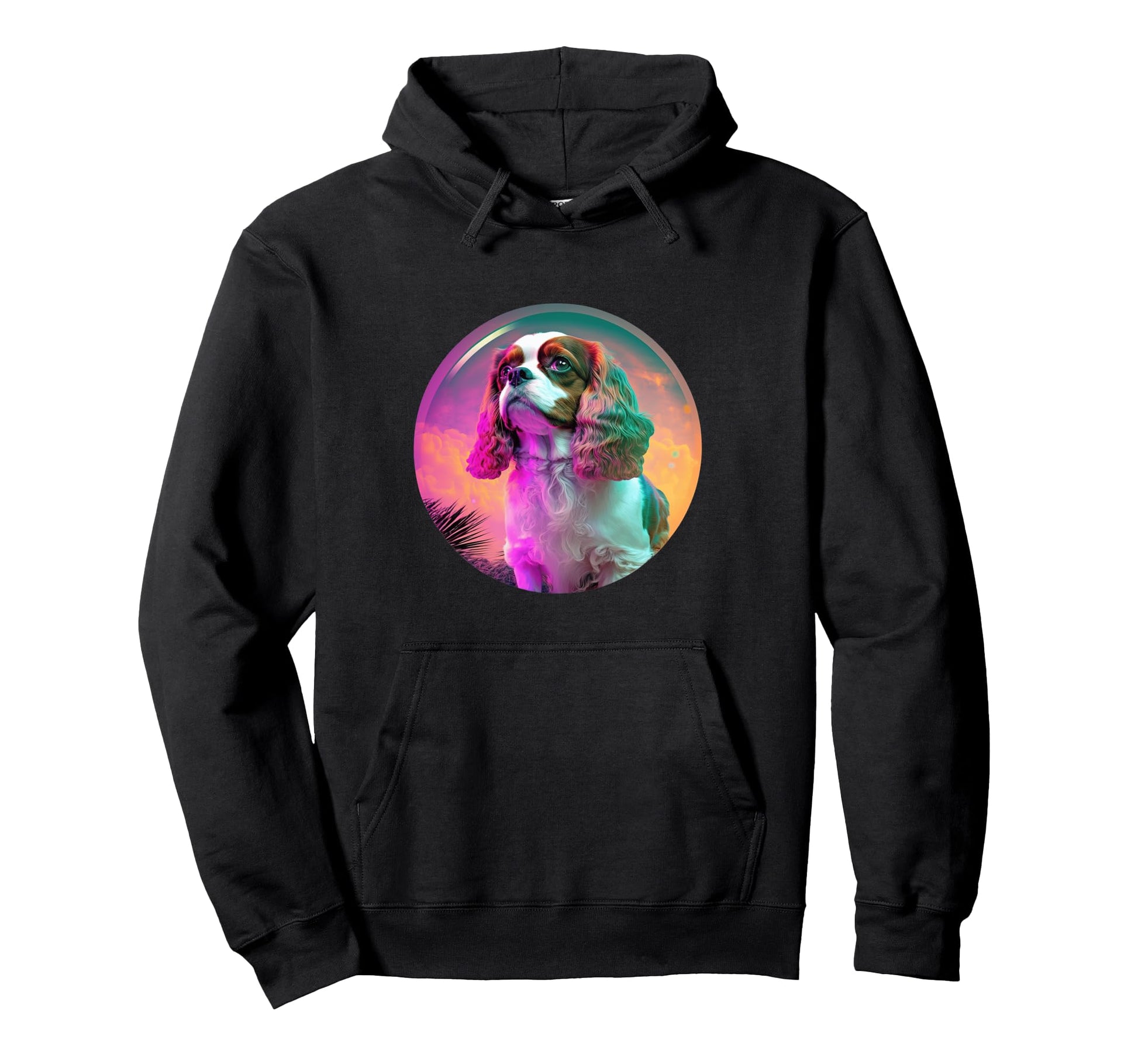 Cavalier King Charles Spaniel Hoodie - Fun Novelty Design Men Women - T-Shirt, Sweatshirt, Hoodie