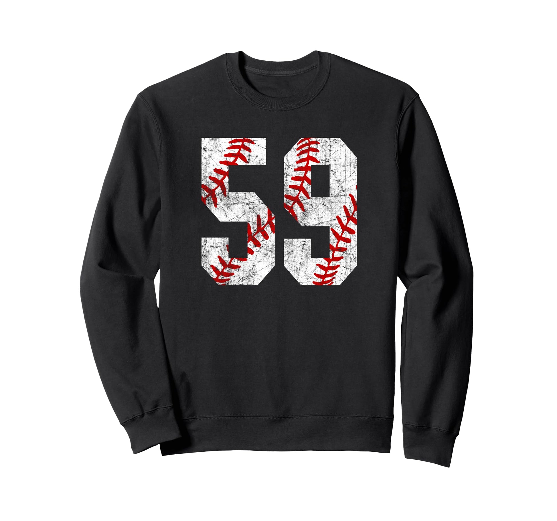 Baseball Mom 59 Jersey Baseball Player Sweatshirt - Unique Graphic Unisex - T-Shirt, Sweatshirt, Hoodie