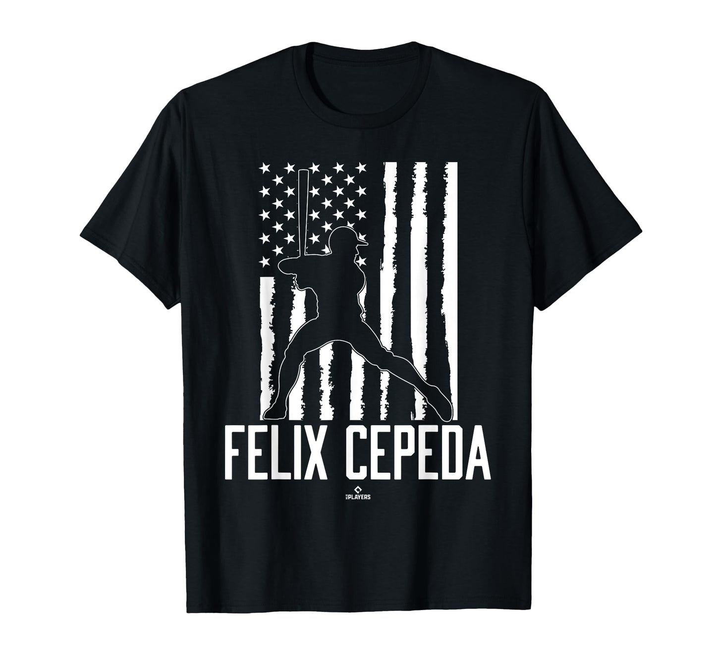 Distressed Flag Swing Felix Cepeda T-Shirt - Novelty Apparel for Adults - T-Shirt, Sweatshirt, Hoodie