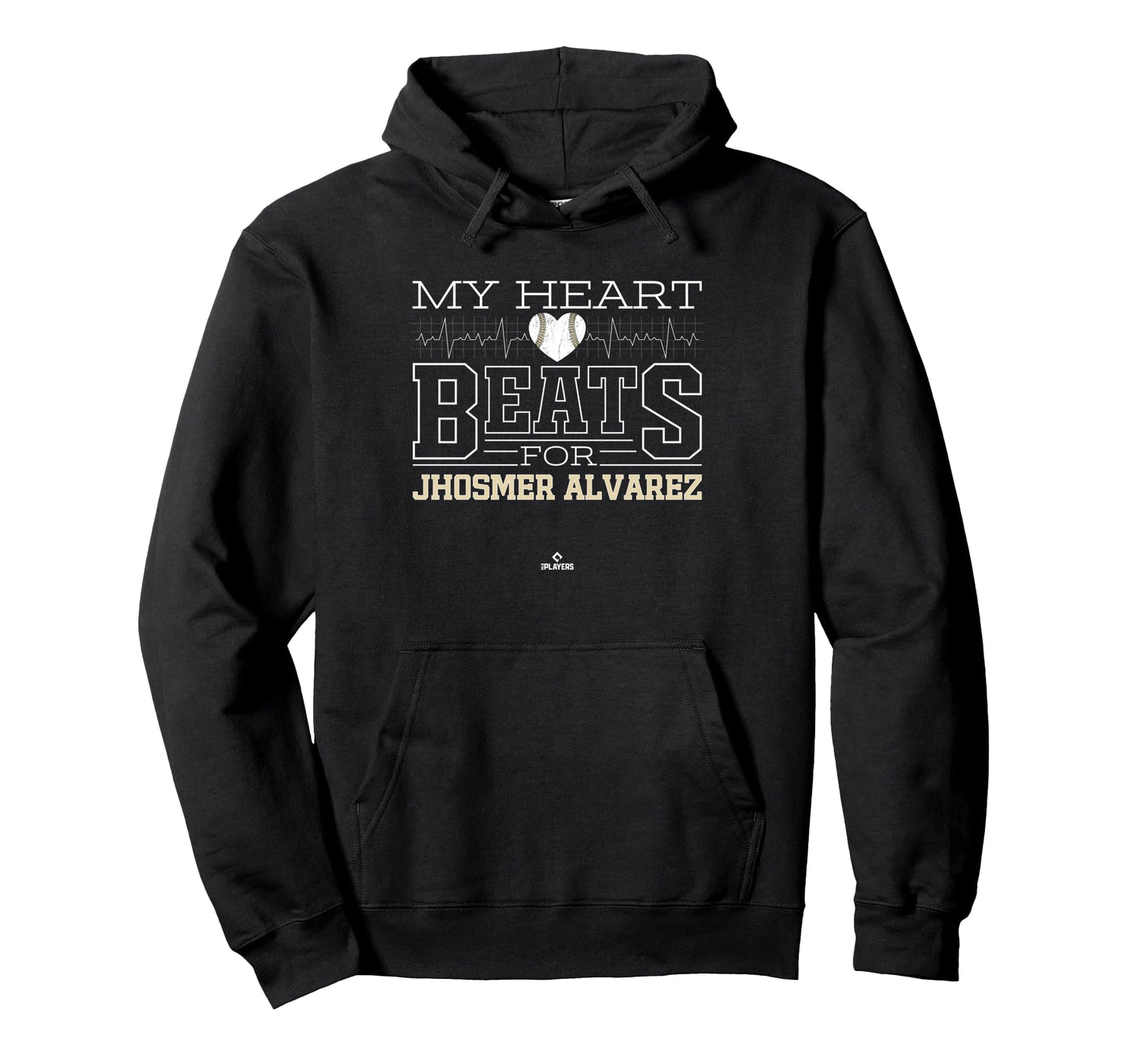 My Heart Beats Jhosmer Alvarez Prospect Hoodie - Custom Art Print Unisex - T-Shirt, Sweatshirt, Hoodie