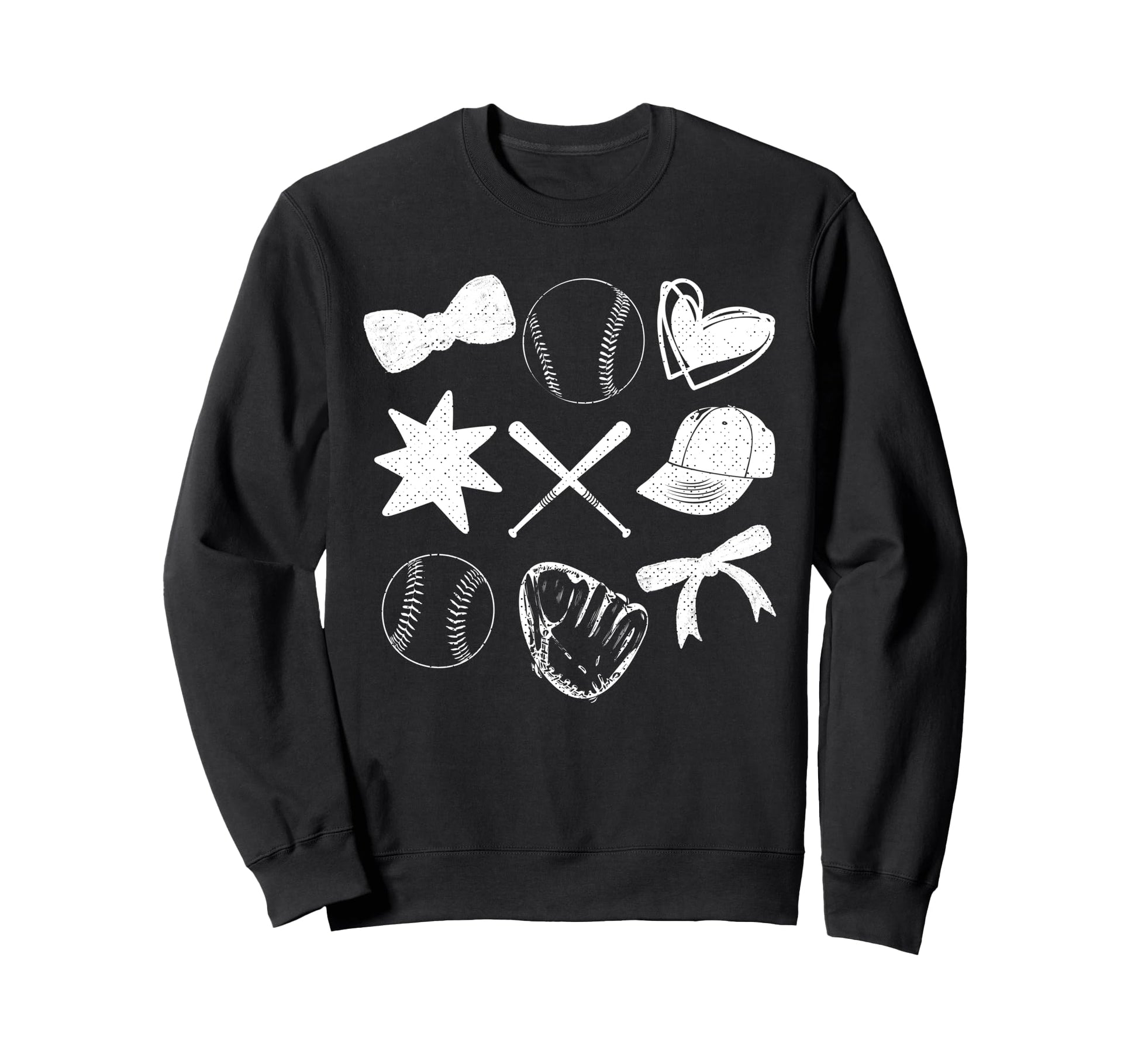 Baseball Mama Coquette Bow Baseball Sweatshirt - Trendy Graphic for Adults - T-Shirt, Sweatshirt, Hoodie