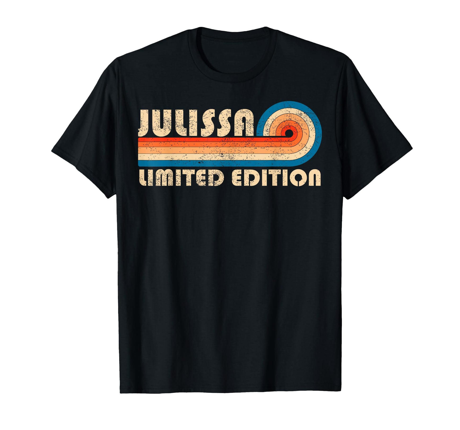 Julissa 70S 80S Sunset Stripe T-Shirt - Trendy Graphic for Adults - T-Shirt, Sweatshirt, Hoodie