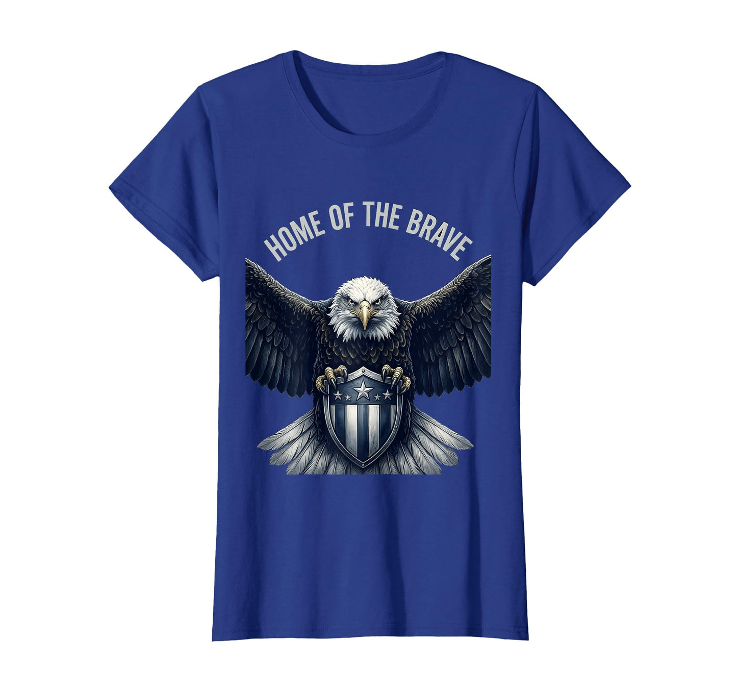 Home Brave 4Th July Patriotic T-Shirt - Unique Graphic Unisex - T-Shirt, Sweatshirt, Hoodie