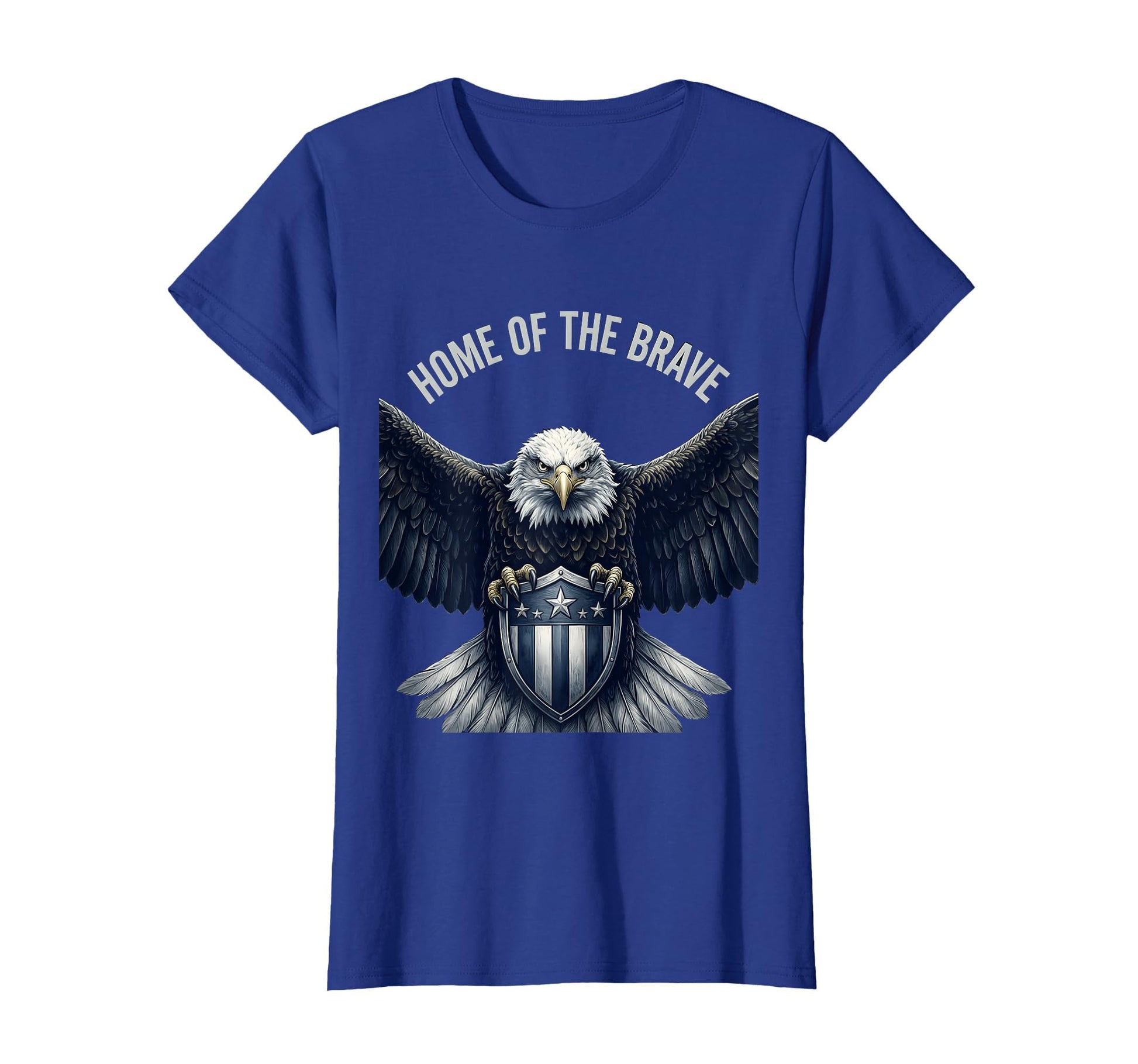 Home Brave 4Th July Patriotic T-Shirt - Unique Graphic Unisex - T-Shirt, Sweatshirt, Hoodie