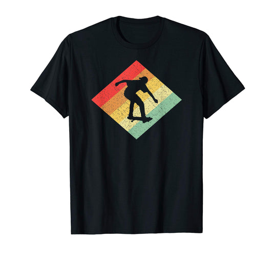 80S Skating Gift Skaters Skateboarders T-Shirt - Graphic Print for Adults - T-Shirt, Sweatshirt, Hoodie