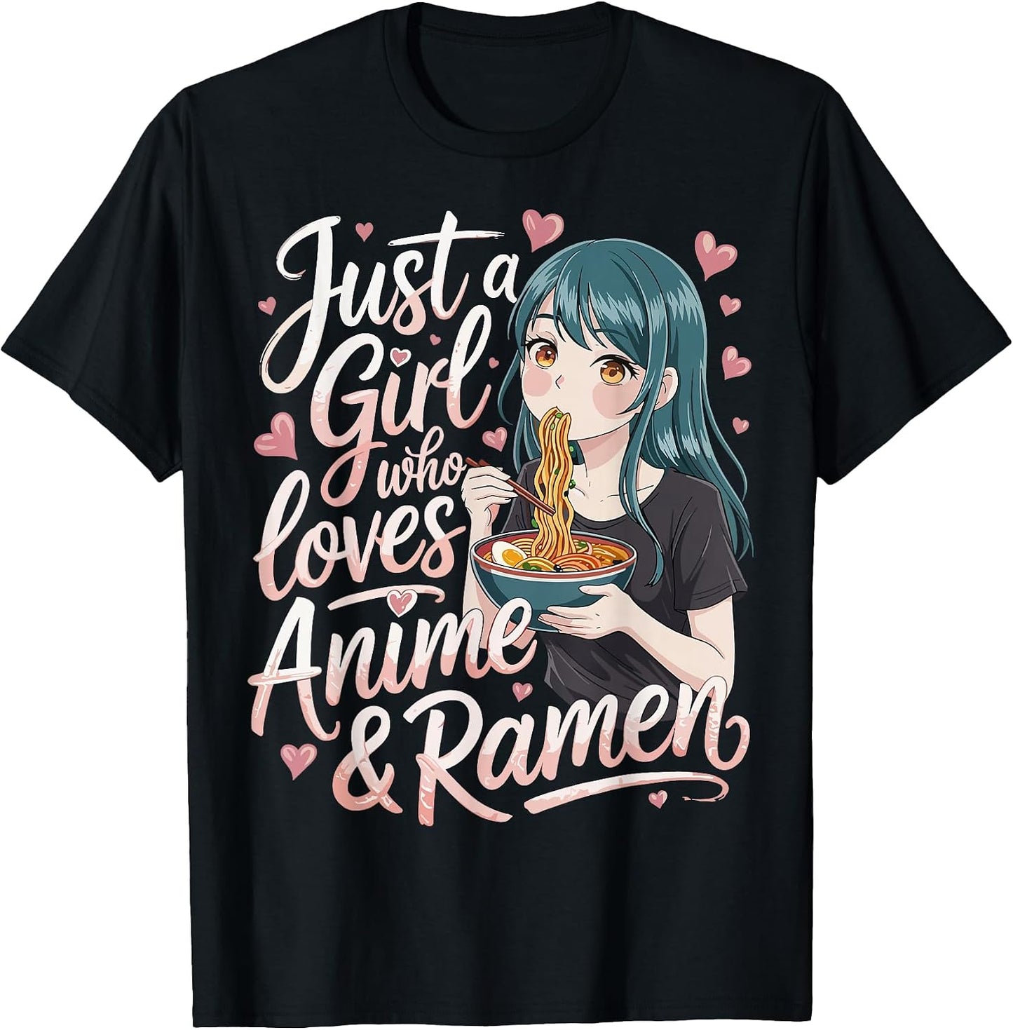 Funny Anime and Ramen Gifts - Adult & Kids T-Shirts, Sweatshirts & Hoodies apparel design preview 1
