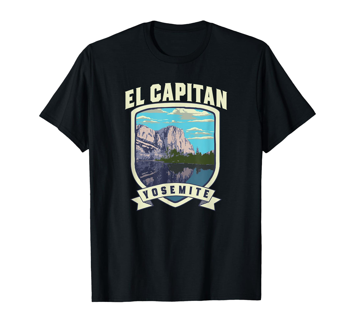 El Capitan Yosemite National Park T-Shirt - Custom Art Print Unisex - T-Shirt, Sweatshirt, Hoodie