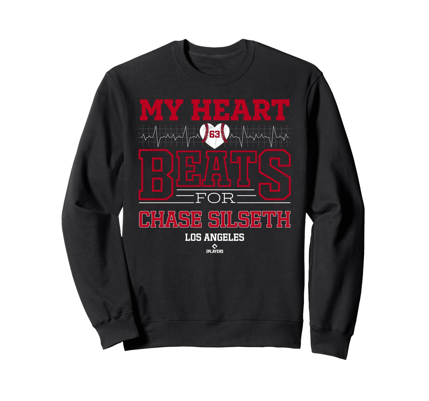 My Heart Beats Chase Silseth Los Sweatshirt - Fun Novelty Design Men Women - T-Shirt, Sweatshirt, Hoodie